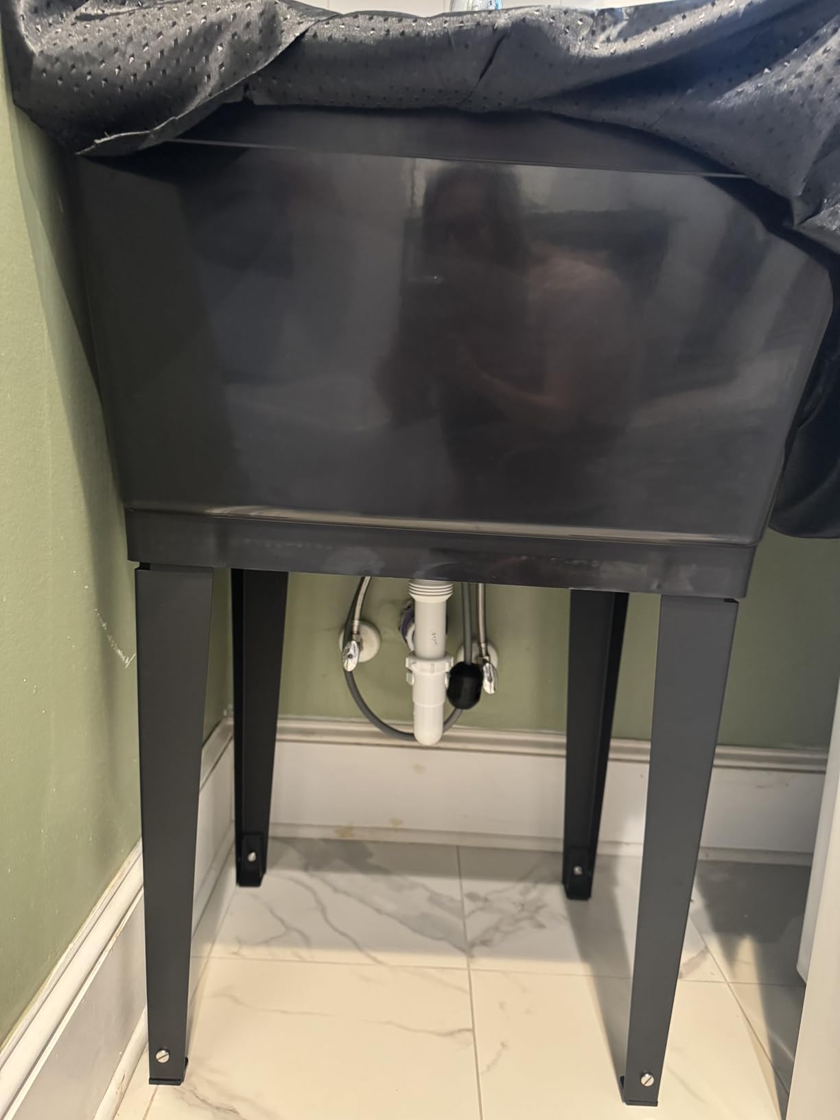 JS Jackson Supplies Heavy Duty Utility Sink with Faucet customer photo 1
