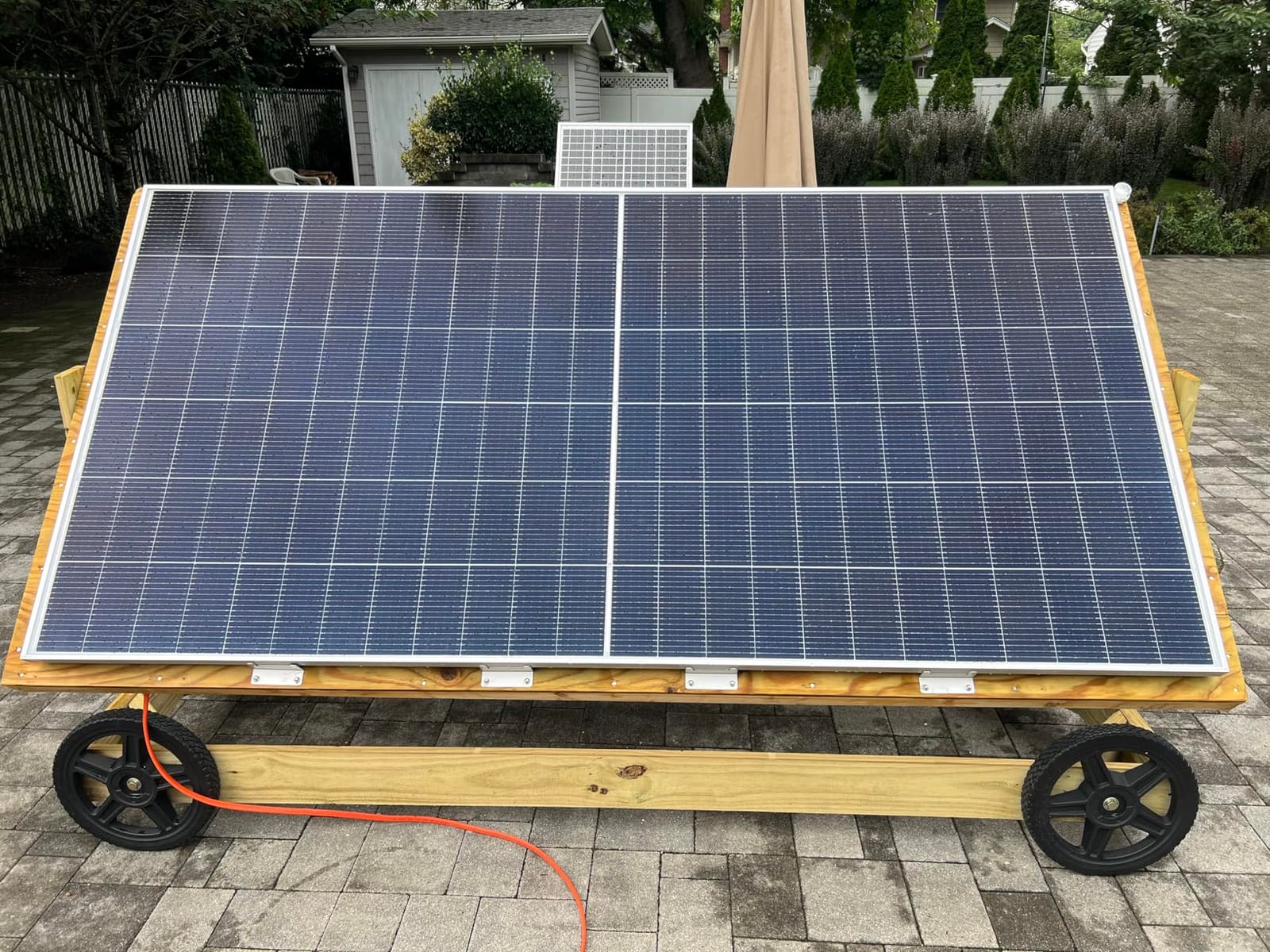Renogy Bifacial Solar Panel 2PCS 590 Watt N-Type 16BB, 25% High Efficiency | 1180W Monocrystalline Solar Panel Setup for Home Farm Shed Camper Marine Off-Grid Systems, Bifacial Design for Higher Yield customer photo 1