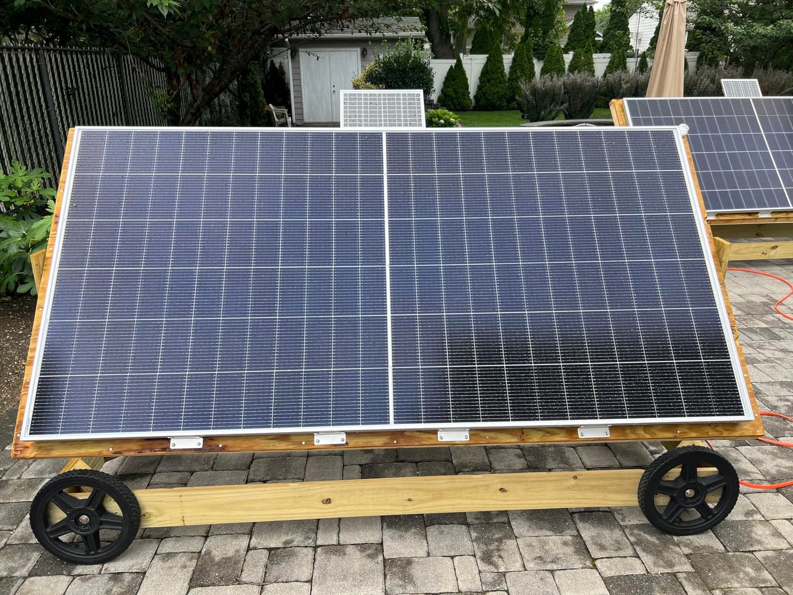 Renogy Bifacial Solar Panel 2PCS 590 Watt N-Type 16BB, 25% High Efficiency | 1180W Monocrystalline Solar Panel Setup for Home Farm Shed Camper Marine Off-Grid Systems, Bifacial Design for Higher Yield customer photo 2