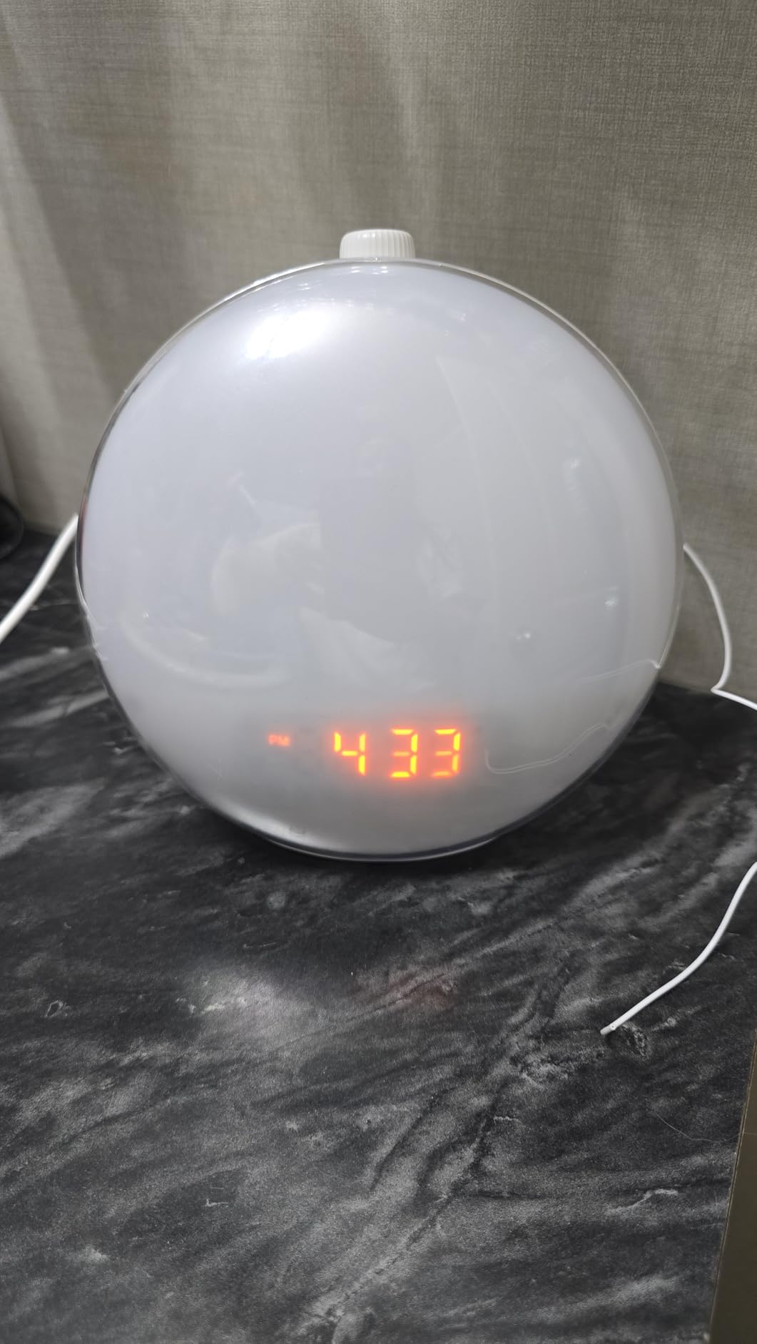 Sunrise Alarm Clock for Heavy Sleepers, Wake Up Light with Sunrise/Sunset Simulation, Dual Alarms & Natural Sounds, Snooze & Sleep Aid, FM Radio, 7 Colors Night Light for Bedroom, Ideal for Gift customer photo 2