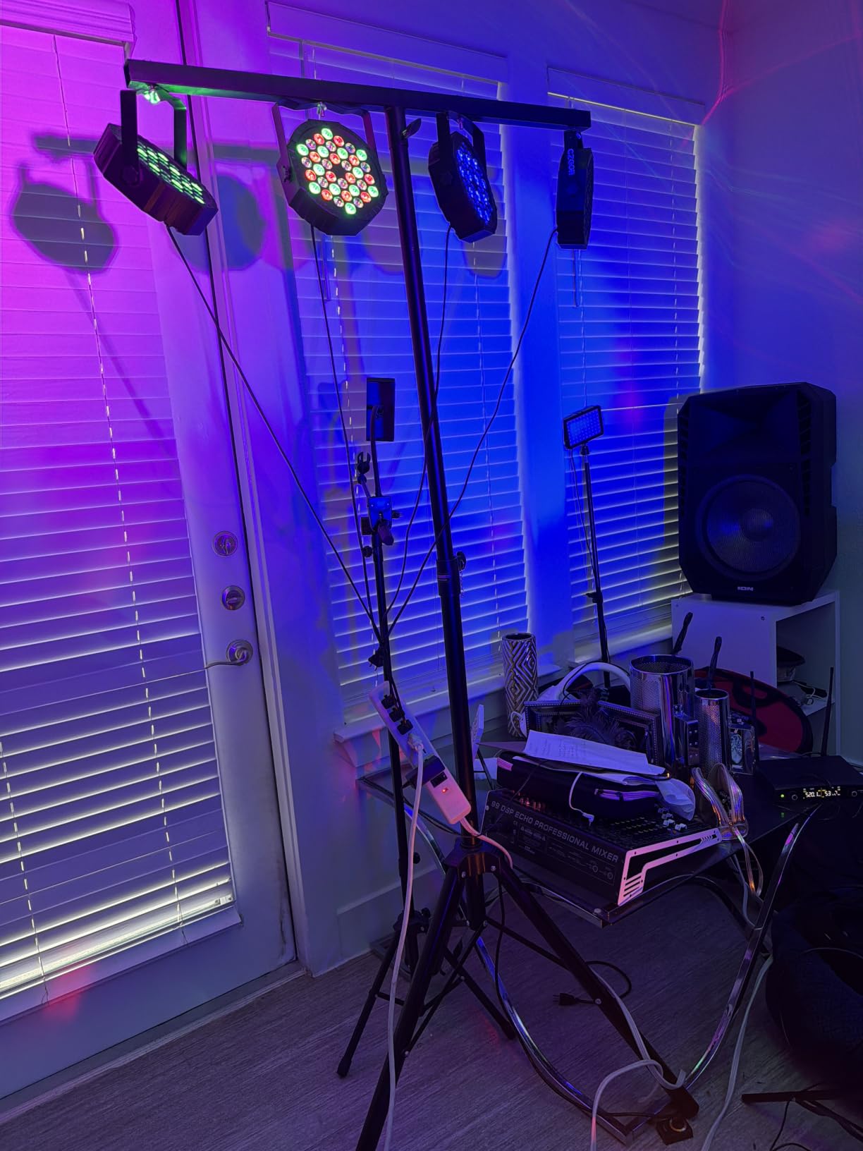 LED Stage Lights 4Pack - Czgor 36W RGB DJ Par Lights with Sound Activated Auto Play by Remote & DMX Control Uplights for Events Wedding Party Club Christmas Party Lighting customer photo 2