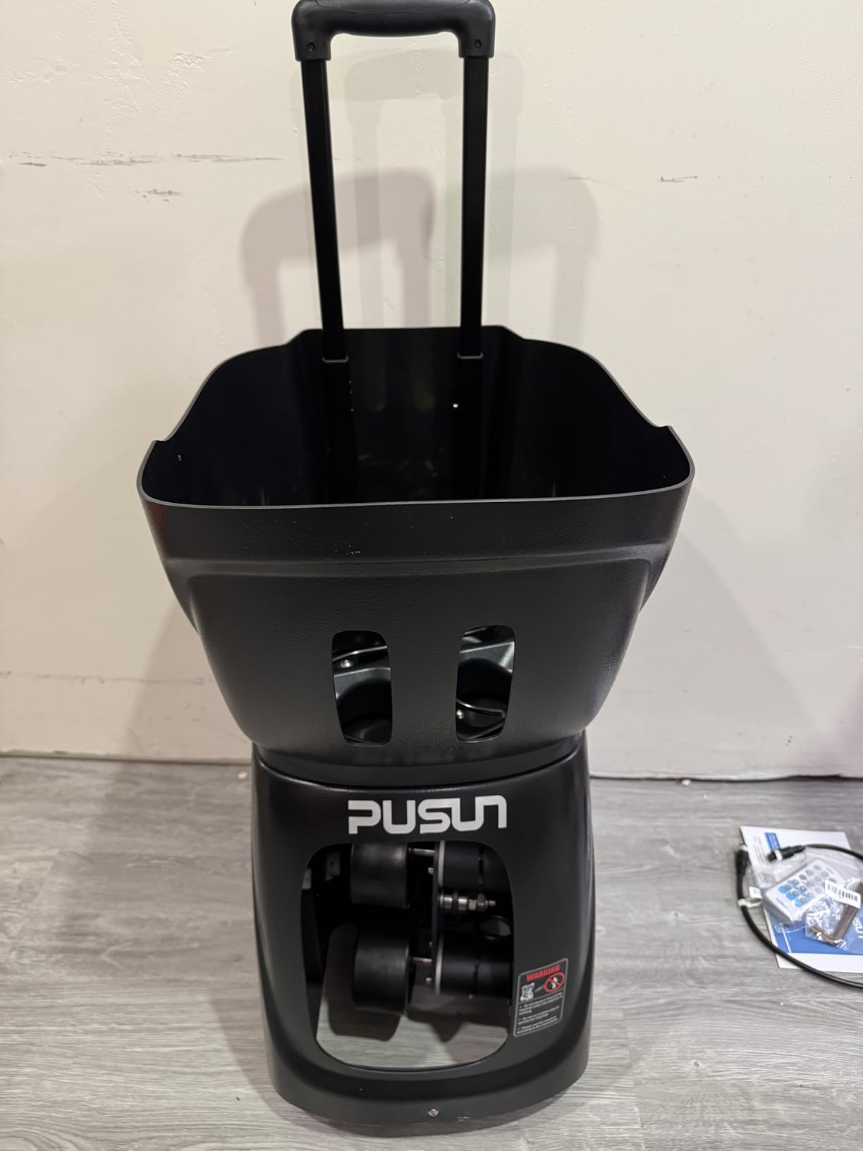 PUSUN PT-Smart Pro Internal Oscillation Tennis Ball Machine: App with 12 Built-in Training Modes, 28-Pt Custom Drills, 75MPH, 5H, 32.6lb Portable for Tennis & Padel, Training, Practice, Beginners to Pros customer photo 2