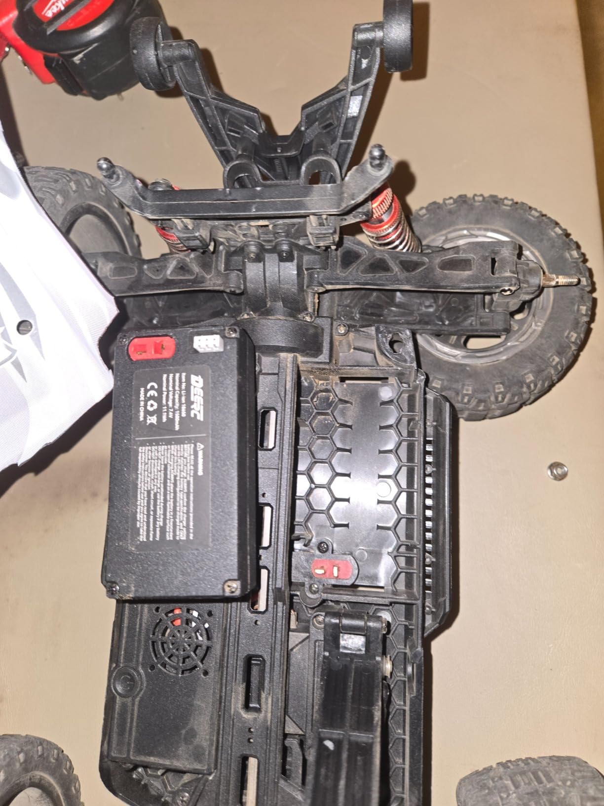 DEERC 9309E RC Cars for Adults 40KPH, All Terrain Fast Remote Control Car | 1/16 Remote Control Monster Truck, 2.4Ghz 4WD Waterproof Electric High Speed Car, Monster Truck W/2 Batteries customer photo 1
