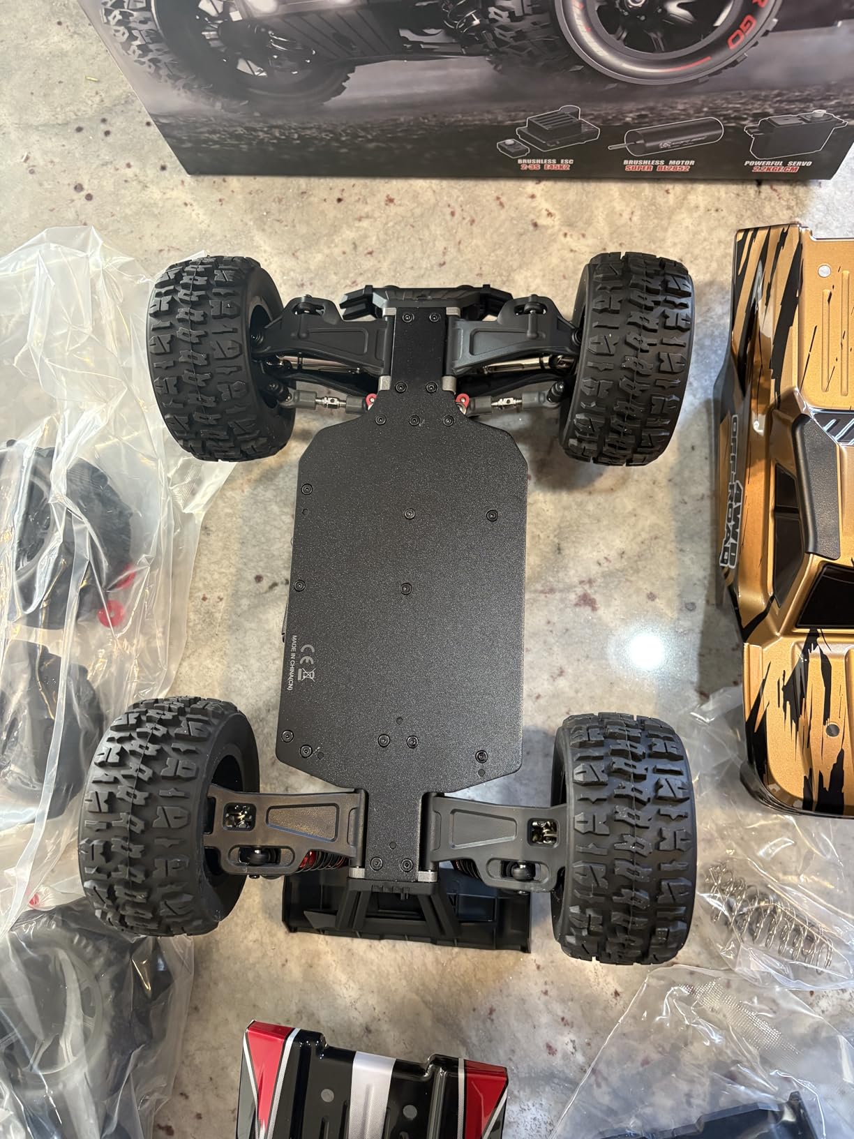 HYPER GO H14BM V3 1/14 Brushless RC Cars for Adults Fast 50 mph | RC Truck, 3S Power, Fast Extreme, Waterproof, 2 batteries, for Snow or Sand customer photo 2