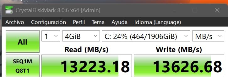 Kingston FURY Renegade G5 4096GB NVMe SSD | PCIe 5.0 M.2 2280 | Up to 14,800MB/s | SFYR2S/4T0 customer photo 1