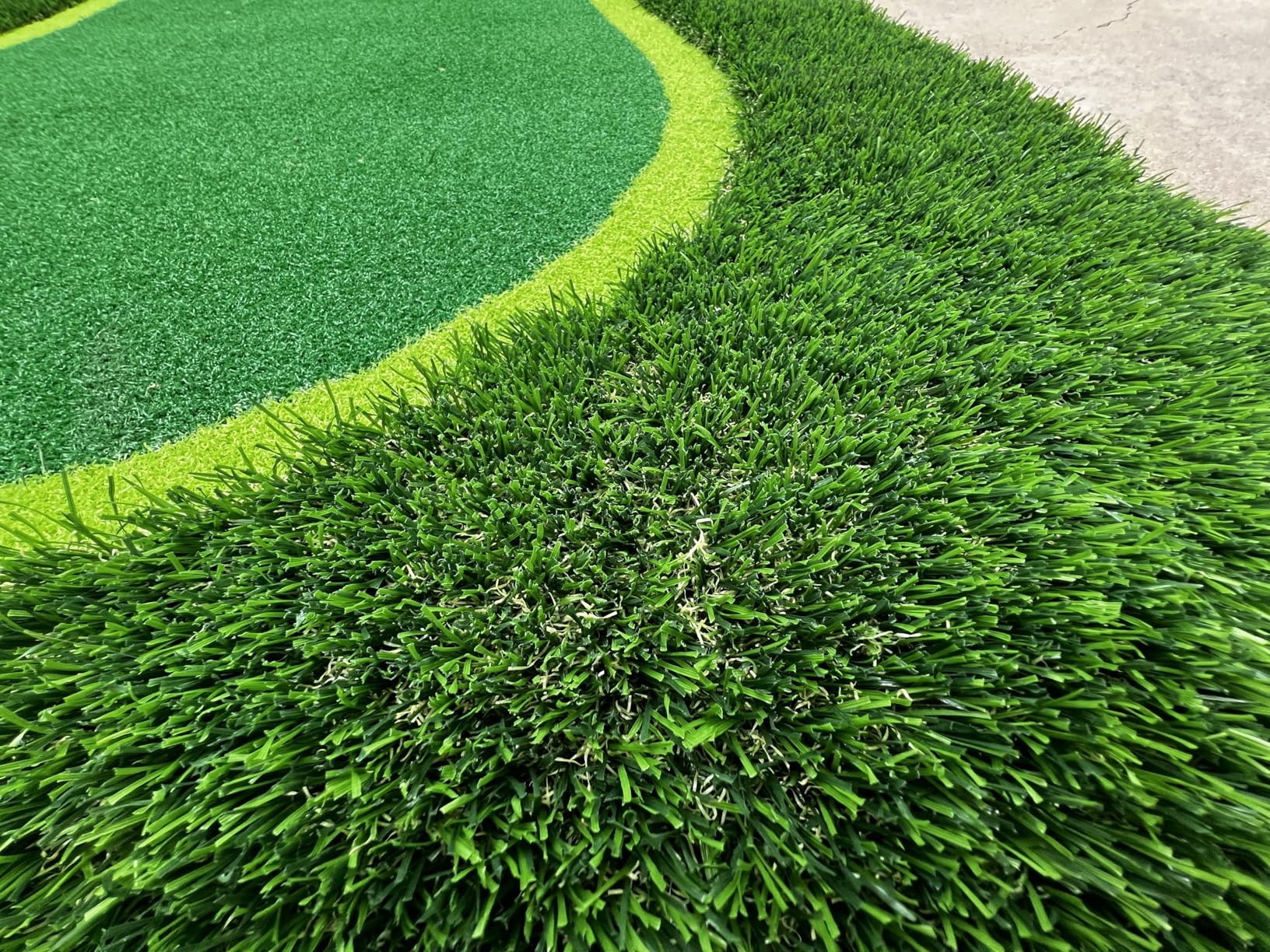 Golf Putting Green, Professional Grade Large Golfing Putting Mats with Sand Pit and Water Hazard customer photo 2