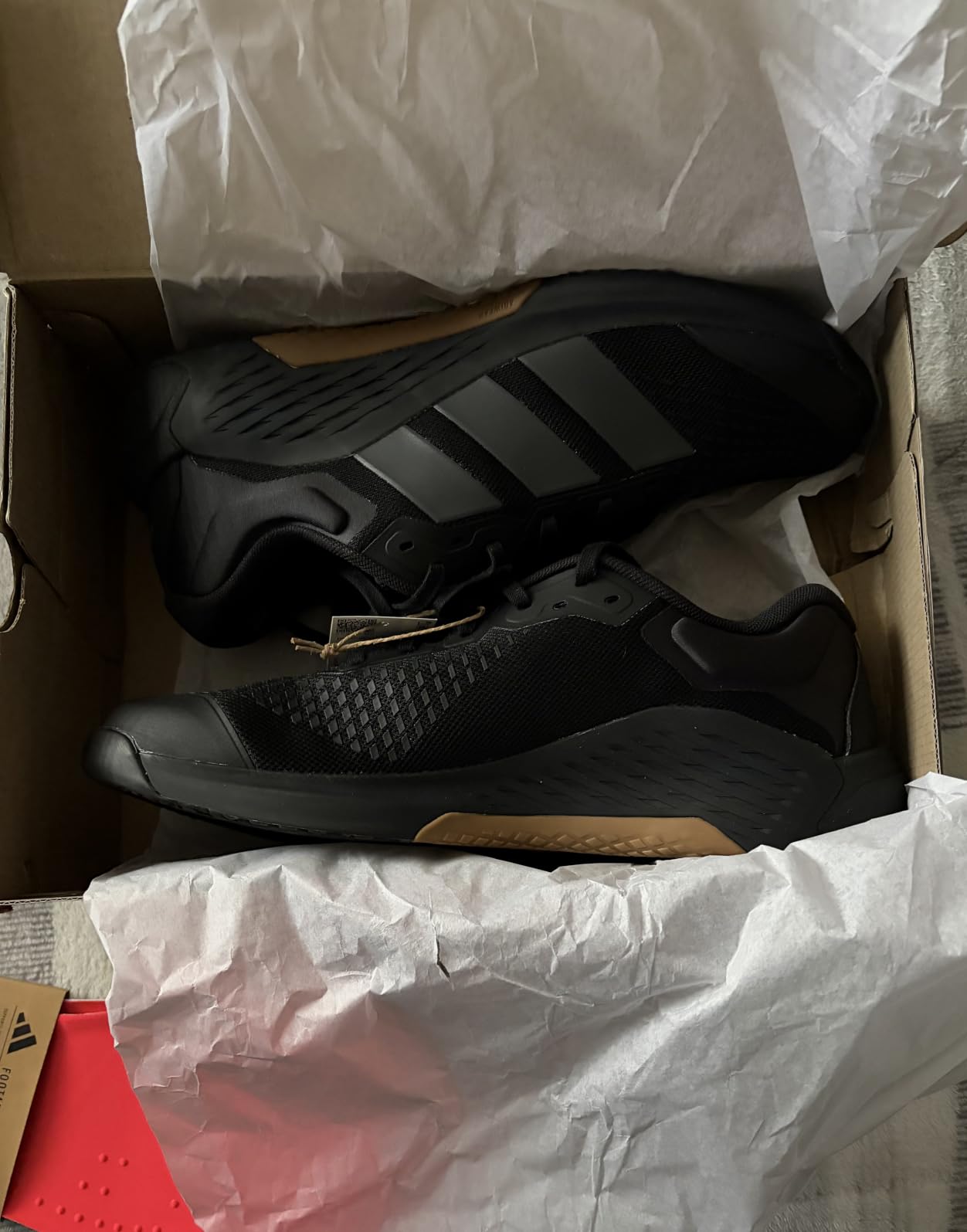 adidas Mens Dropset 4 Training Sneakers Shoes - Black customer photo 1