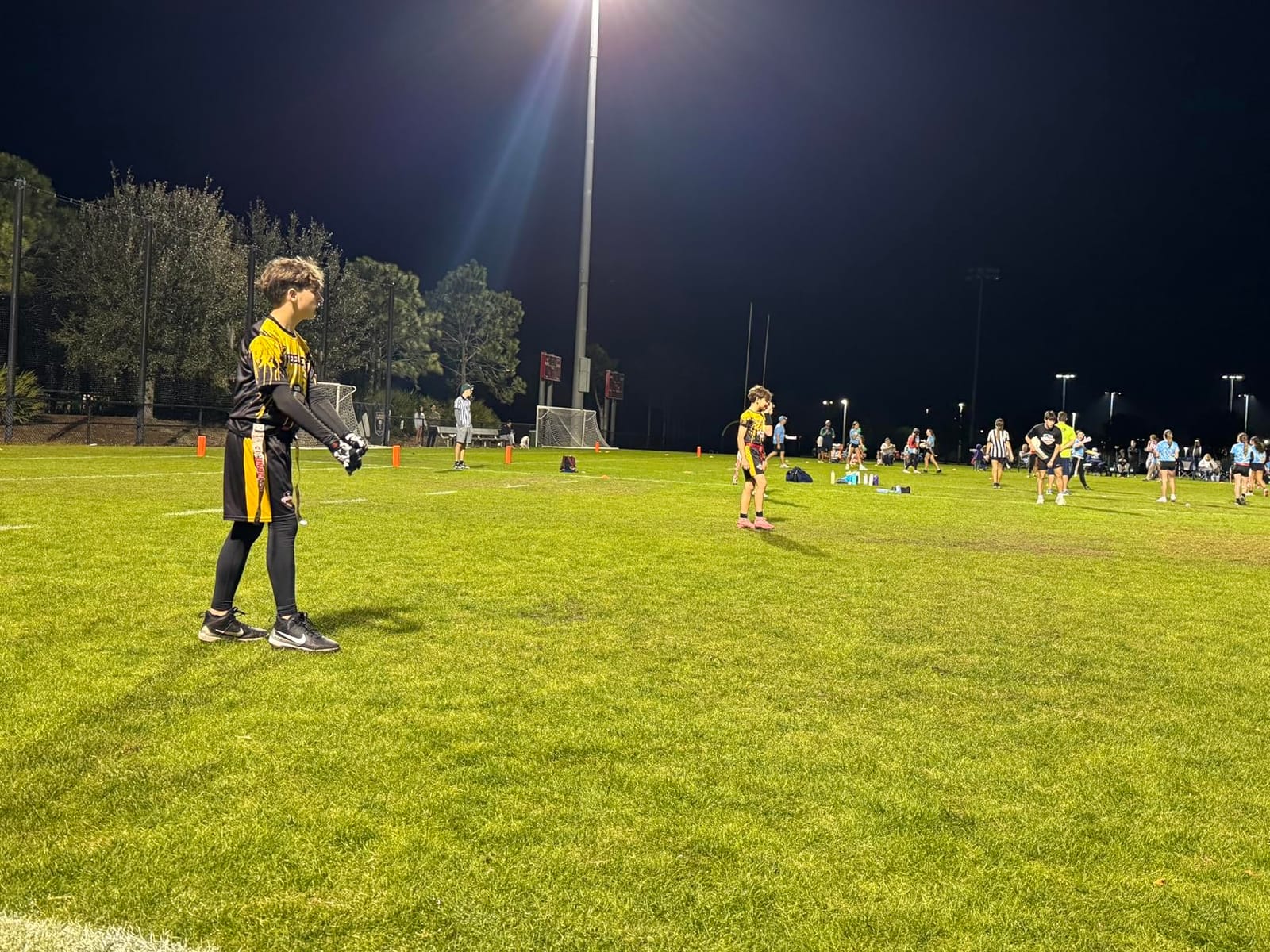 Nike Alpha Menace Strong Men's Football Cleats (II5139-010, Black/Metallic Silver/White) customer photo 1