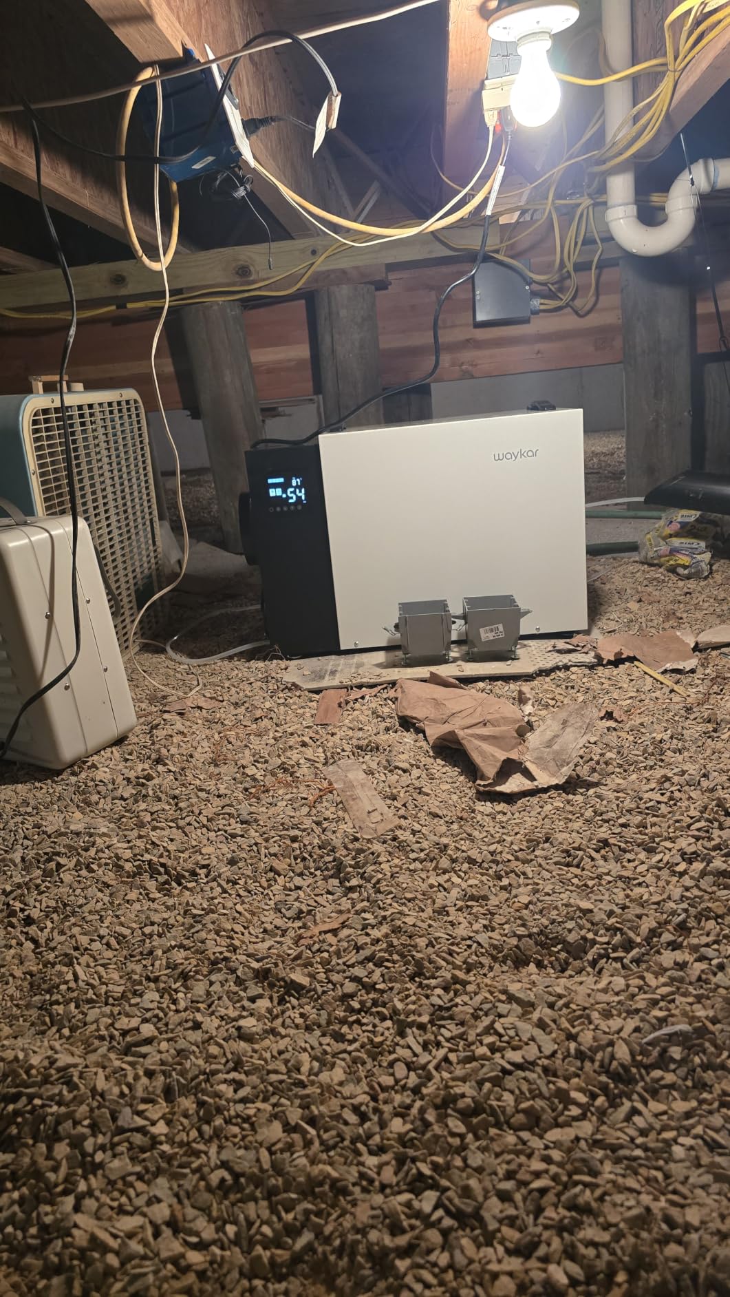Waykar 125 Pint Crawl Space Dehumidifier with Drain Hose for Basements, Commercial & Water Damage Spaces up to 6500 Sq. Ft., Compact, Strong Dehumidification, 5-Year Quality Coverage customer photo 2