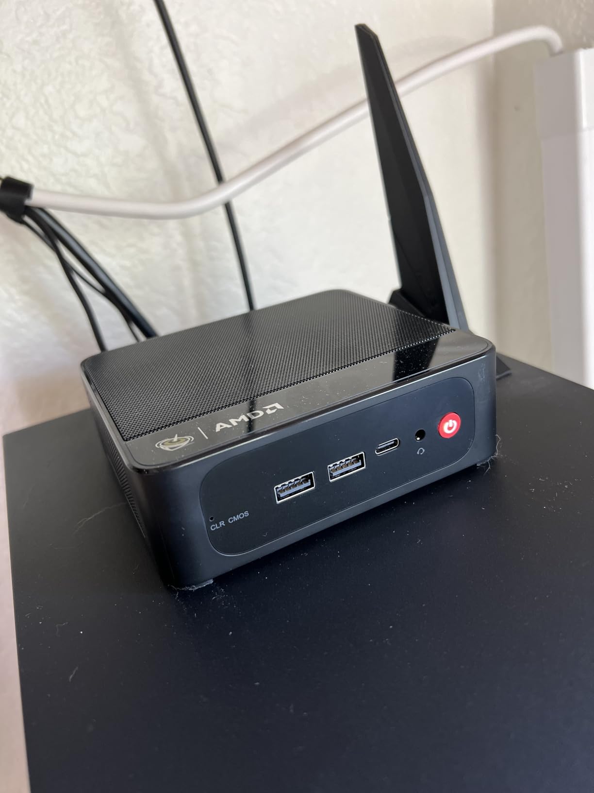 Beelink SER5 MAX Mini PC, AMD Ryzen 7 7735U (8C/16T, up to 4.75 GHz), Mini Computer 24GB LPDDR5 RAM 500GB SSD Graphics 12 core 2200 MHz, Support 4K Triple Display/HDMI+DP+Type-C/Wifi6/BT5.4/USB3.2 customer photo 2