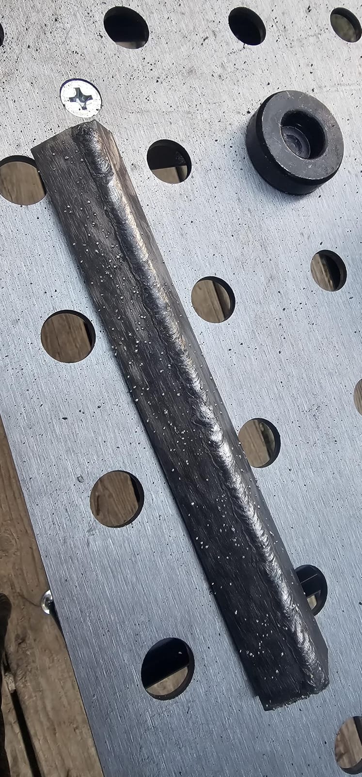 ARCCAPTAIN 165A MIG Welder 110V 220V 4-in-1 Gasless Gas MIG Stick Lift TIG | Clear Dispaly, Beginner Friendly, Synergy Control, 2T 4T, IGBT Inverter, Wire Feed Welder, Home Repair, DIY Metalworking Tool customer photo 2