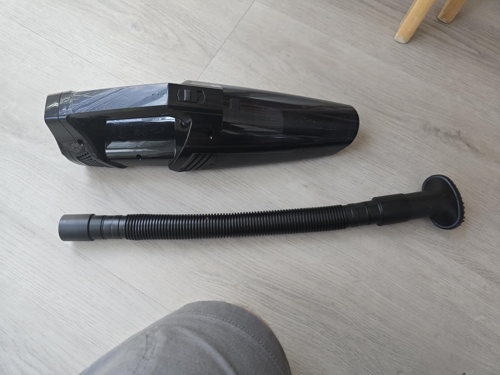 Blestan Handheld Vacuum Cordless Portable Car Vacuum with LED Light, High Power Suction, 3-in-1 Lightweight Rechargeable Hand Vacuum for Car, Home, Office, Pet Hair customer photo 1