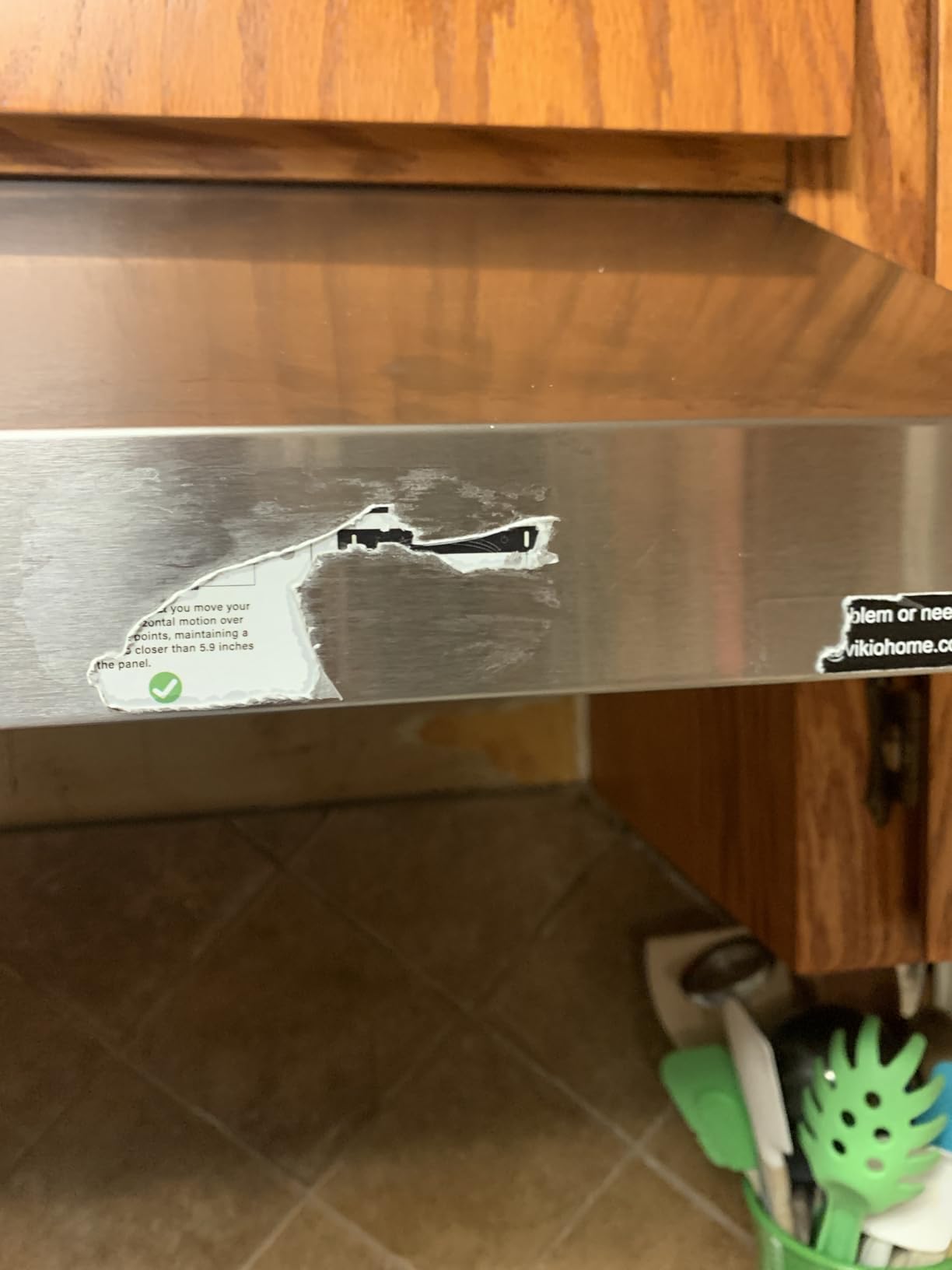 VIKIO HOME 30 Inch Under Cabinet Range Hood, 980CFM Fast Venting Ducted | Kitchen Hood With 3 Speed Gesture Sensing & Touch Control, Stainless Steel Stove Vent Hood With LED Light And 2 Baffle Filters customer photo 1