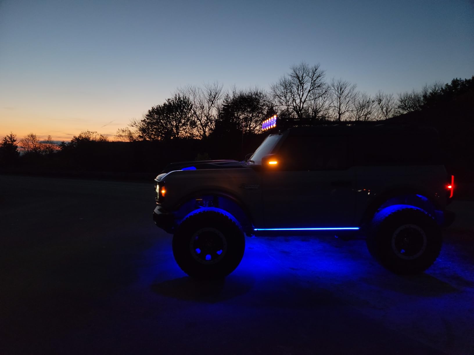 Auxbeam 8 Pods RGB LED Rock Lights for Trucks UTV Boat, Brake Mode | Dynamic Color Changing, Bluetooth APP & Remote Control, Music Voice Sync Underglow Kit, Waterproof, 2-Year Warranty customer photo 2