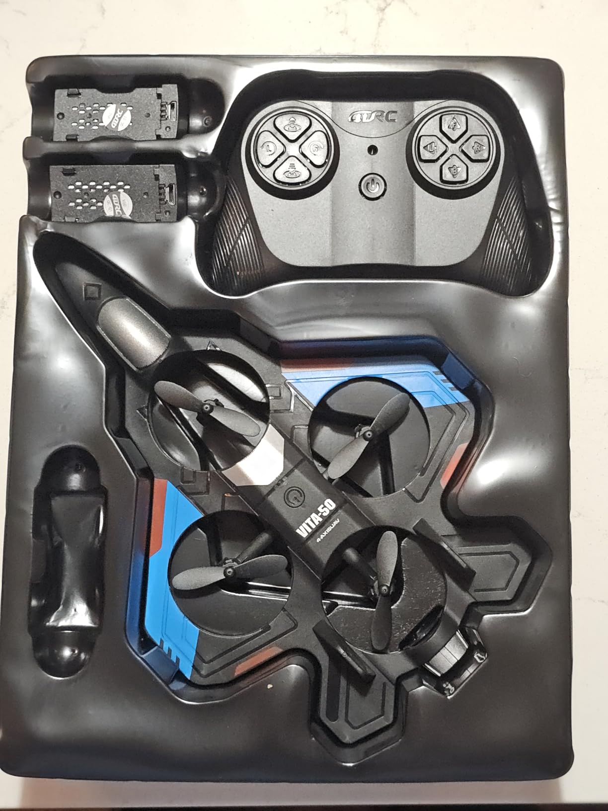4DRC RC Planes Remote Control Airplanes for Kids, Foam Remote Control Planes for Kids Adults Beginners, Remote Control Helicopter Fighter Jet Drones for Kids Adults, 360 Flip Easy to Fly customer photo 2