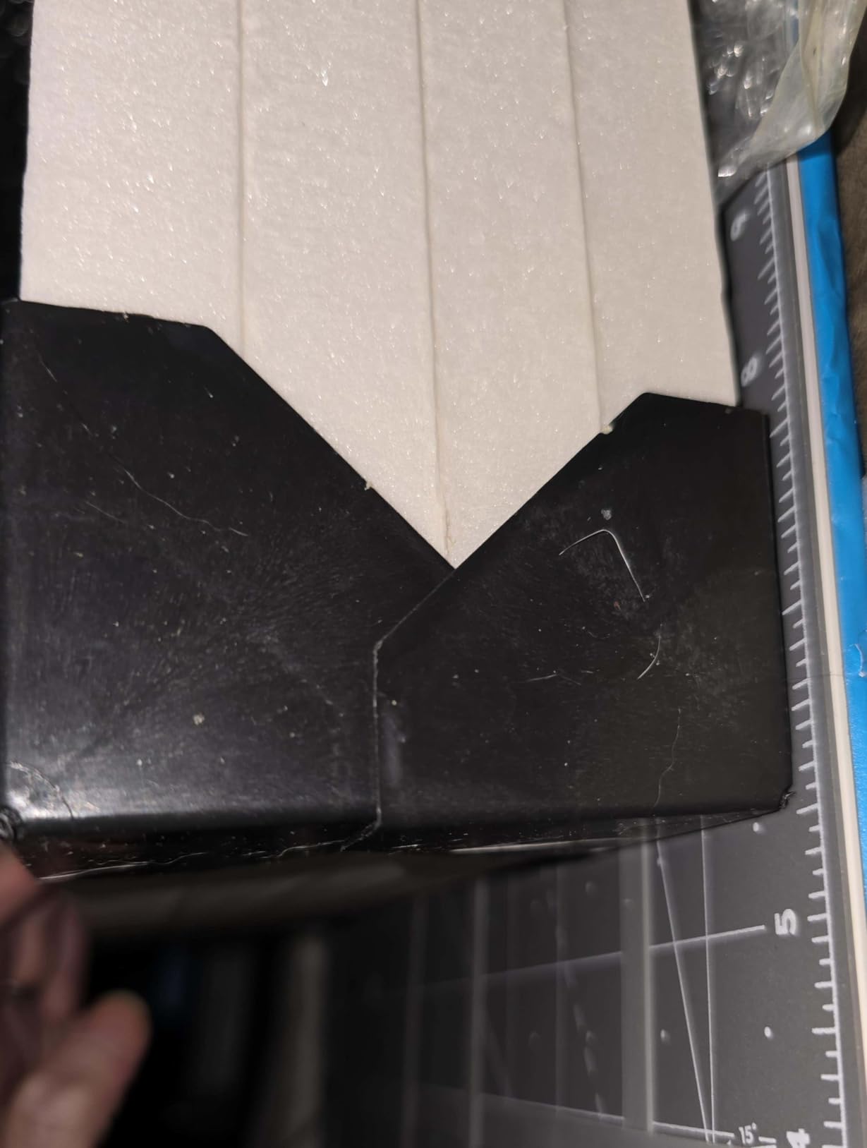 Multi Purpose XPS Foam Board,2 Pack 15.6x11.7X 2in Polystyrene Craft Foam | Rigid and Easy to Shape,DIY Modeling Art Projects, Party Decoration, Cosplay Prop Production, Carve,Heat Insulation customer photo 2