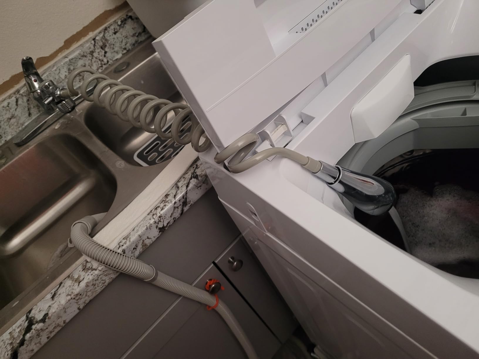 Panda 2.0 Cu.Ft. Fully Automatic Portable Washer, 15.6 lb Volume, Stainless Steel Drum customer photo 2