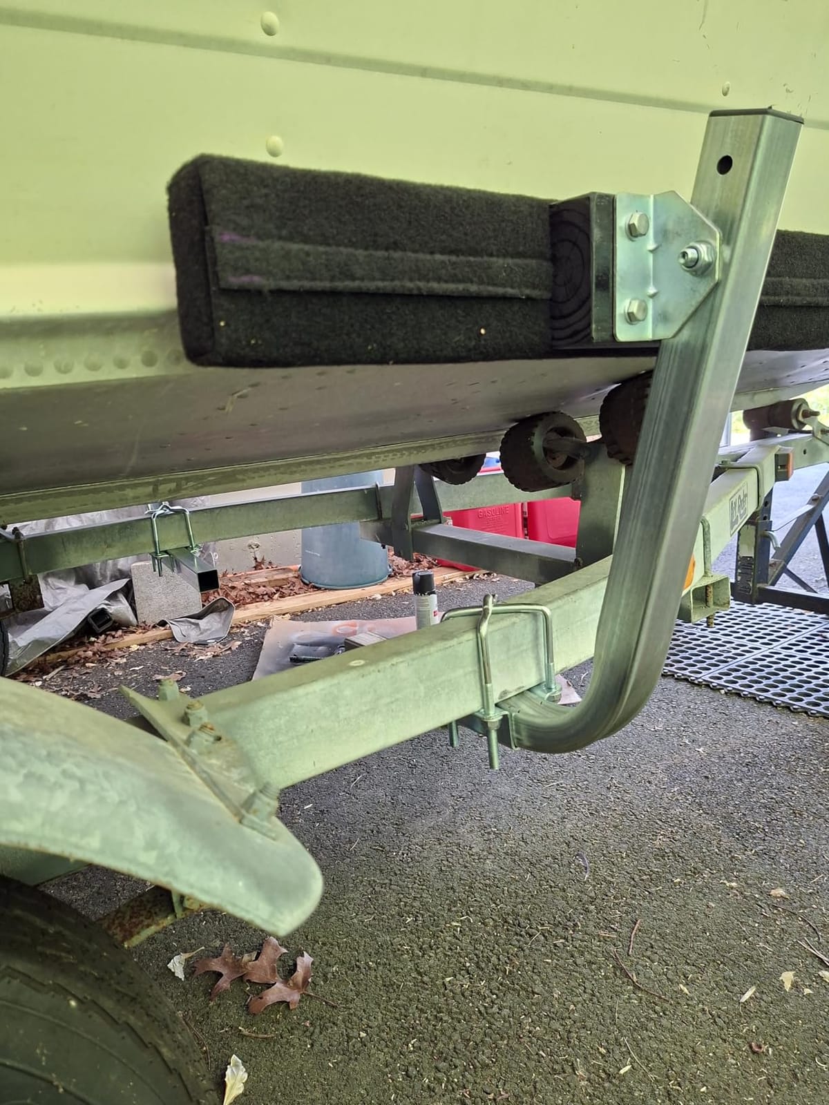 Boat Trailer Side Guide Bunks, 57