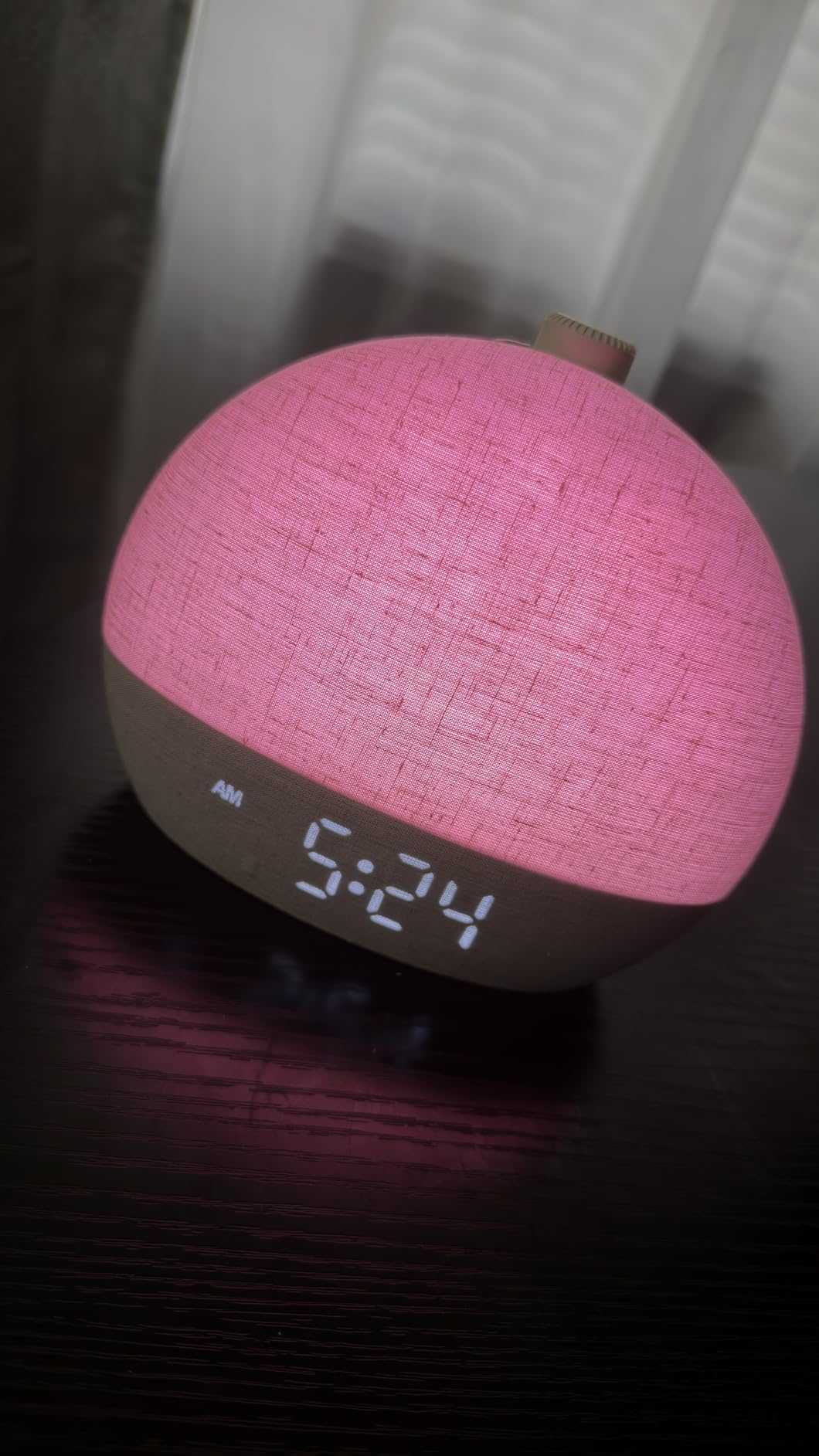 Wake Up Light Sunrise Alarm Clock, White Noise Sound Machine | with 30 Soothing Sounds, Dimmable Night Lights, Sleep Aid, Snooze, Timer, Loud Alarm Clock for Heavy Sleepers Adults Kids customer photo 2