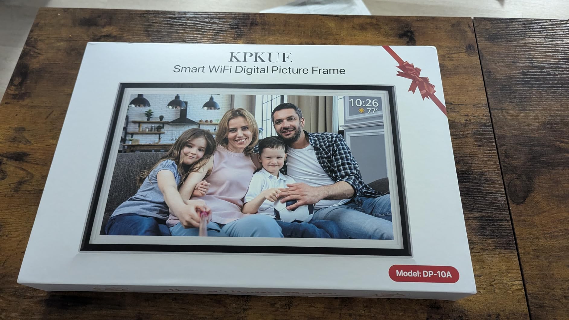 Smart WiFi Digital Picture Frame - 15.6-inch Full HD Touchscreen, 64GB Electronic Photo Frame Wall Mountable for Home Decor, Supports USB&SD Card, Share Precious Memories via Frameo App Anywhere customer photo 1