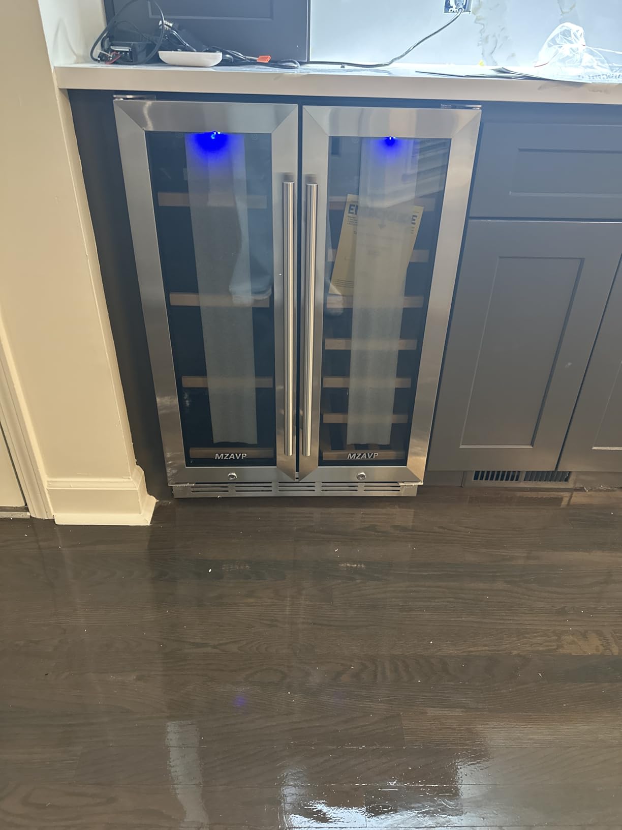 24 Inch Outdoor Beverage Refrigerator, Stainless Steel Outdoor Fridge 180 Can Under Counter Built-in/Freestanding, Waterproof, Fast Cooling, Low Noise - Outdoor Refrigerator for Home and Patio customer photo 1