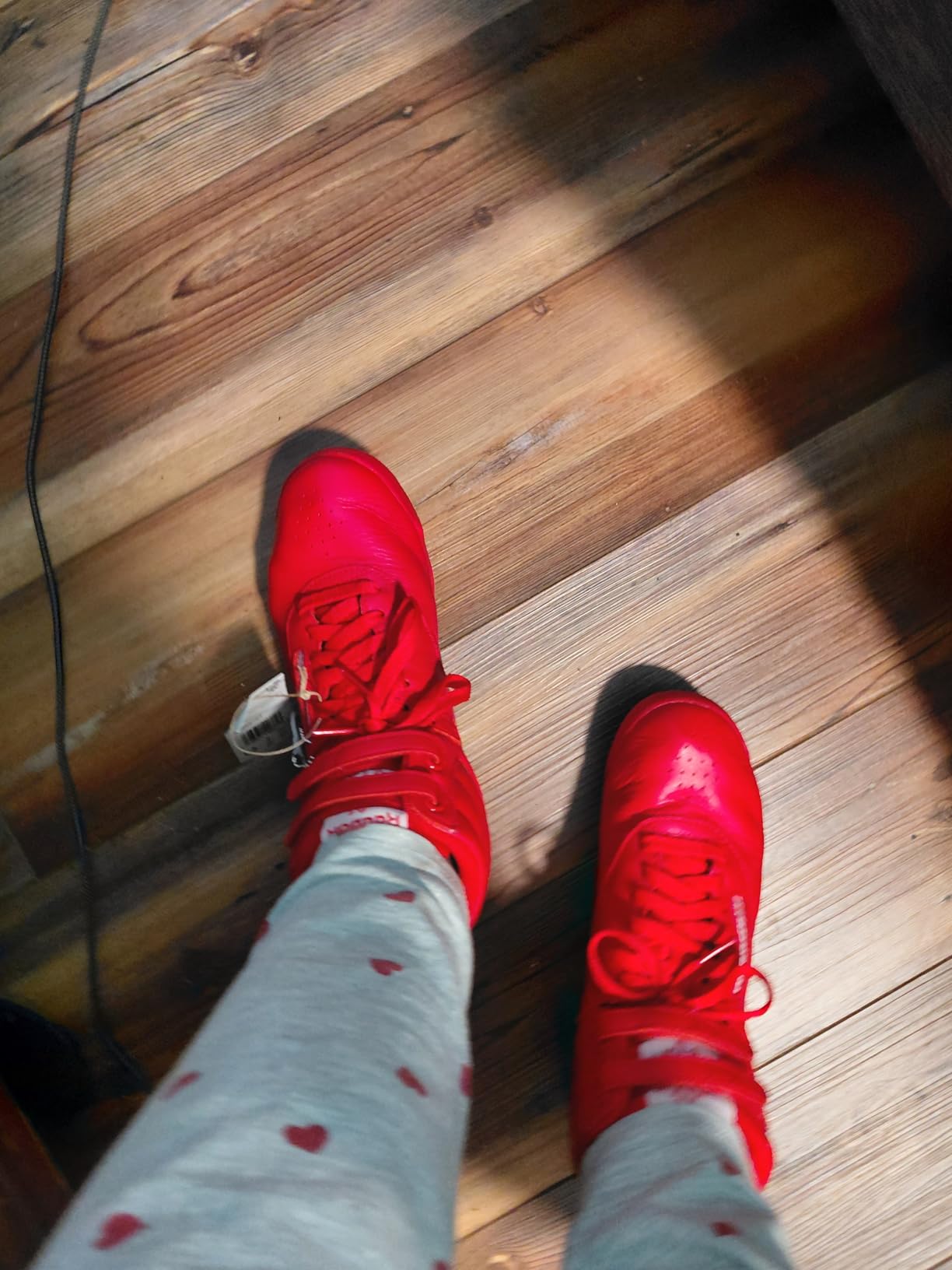 Reebok Women's Freestyle Hi High Top Basketball Sneakers customer photo 1