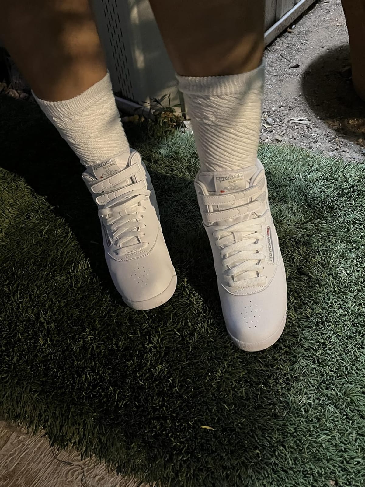 Reebok Women's Freestyle Hi High Top Basketball Sneakers customer photo 2