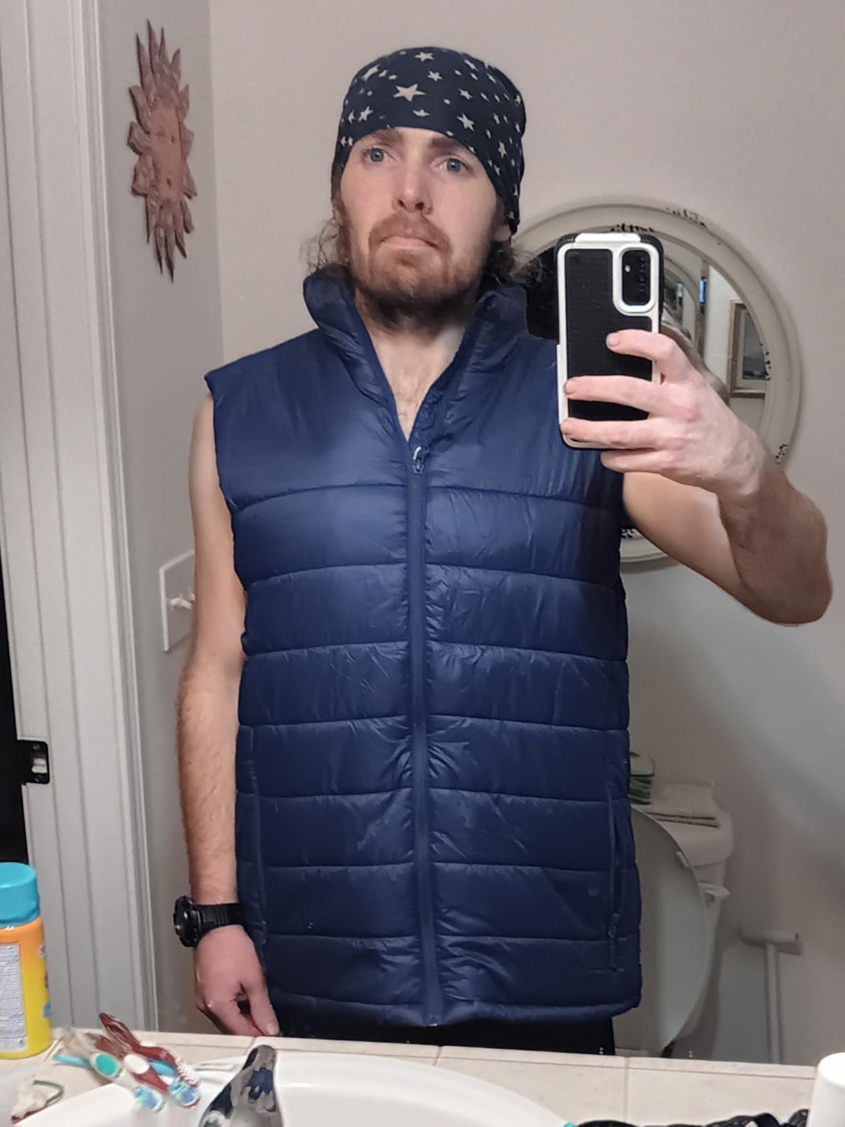 Wulcea Graphene Heated Vest For Men 7.4V Fast Charge Large Capacity Battery customer photo 1