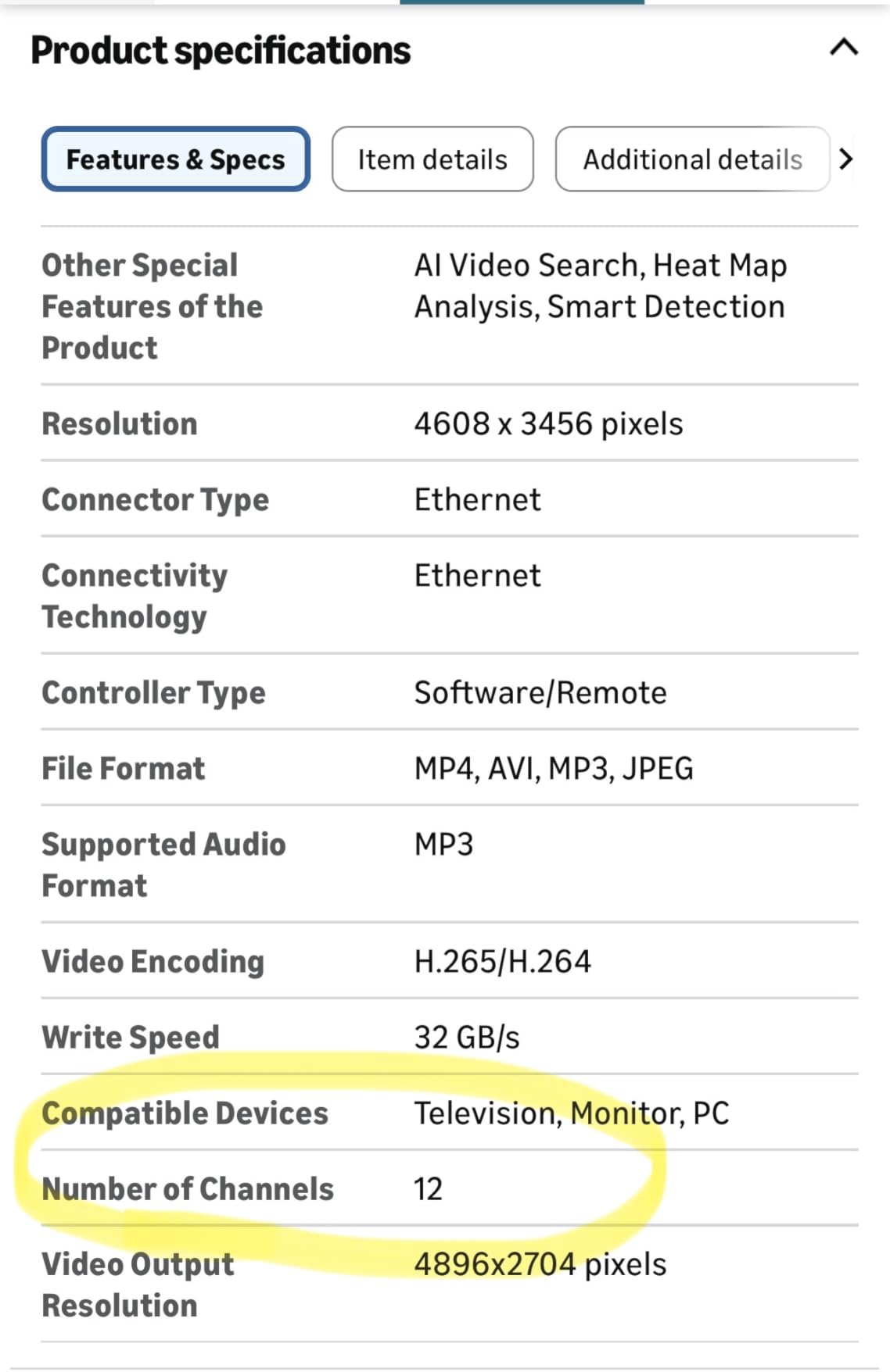 REOLINK RP-PN8 Professional 8CH PoE NVR Support Up to 16MP Camera | Up to 32TB Local Storage (HDD Not Included), Heat Map, 24/7 Recording, Remote Access, Outdoor & Indoor Surveillance customer photo 2
