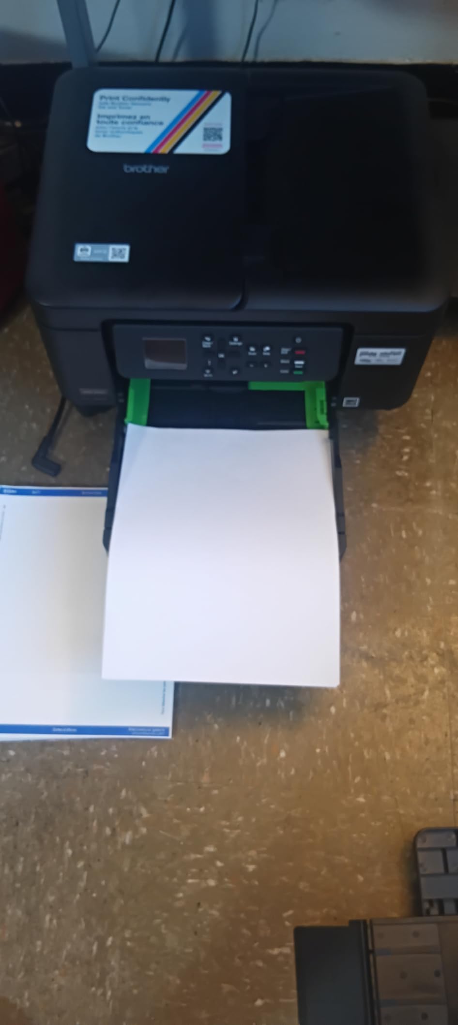Brother Work Smart 1360 Wireless Color Inkjet All-in-One Print, Scan, Copy customer photo 2