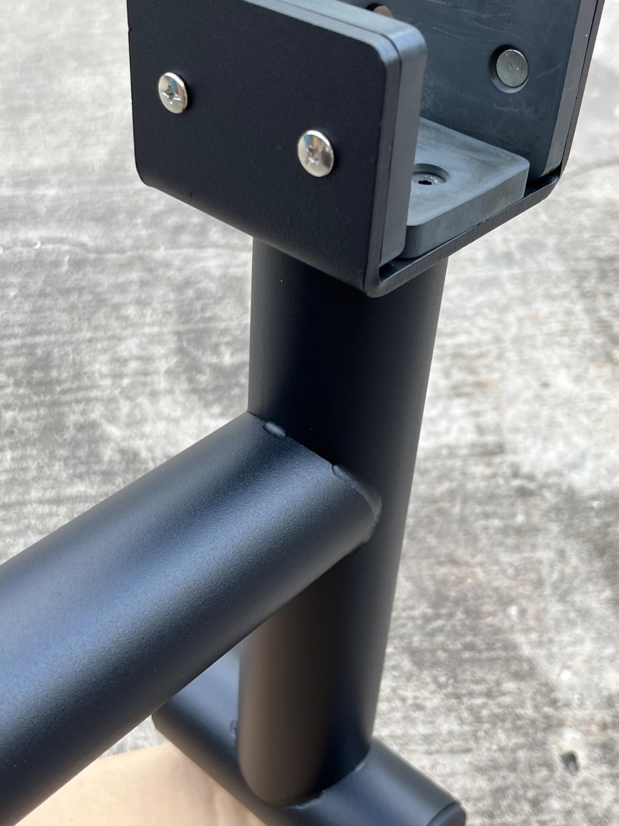 Deadlift Jack Barbell Stand, Barbell Stand for Weight Training Home Gym Easily Unload and Load 600lbs Barbell Plates for Deadlift Exercise customer photo 1