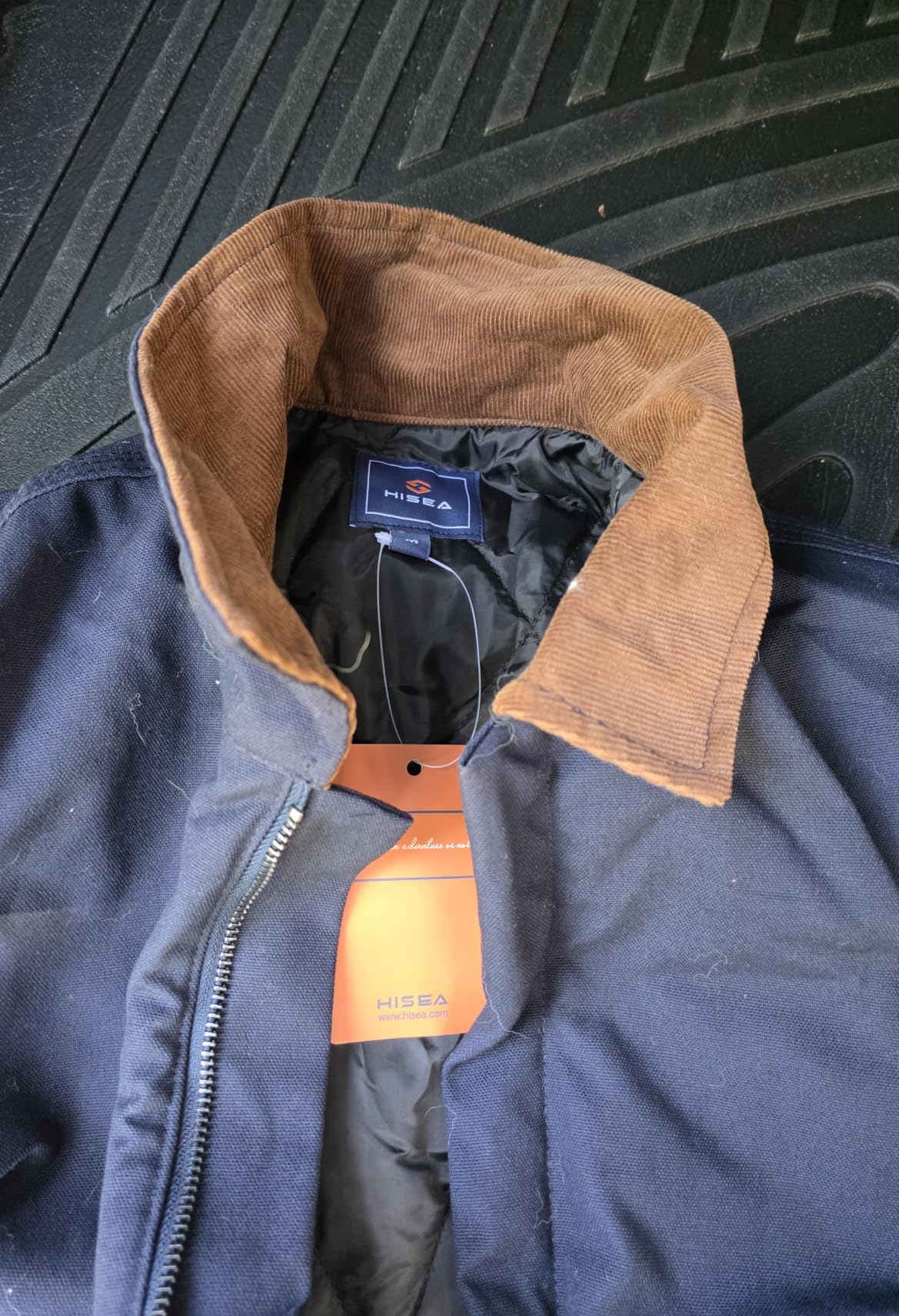 HISEA Insulated Coveralls for Men, Winter Water Resistant Work Coveralls, Loose Fit Utility Canvas Jumpsuit for Cold Weather customer photo 1