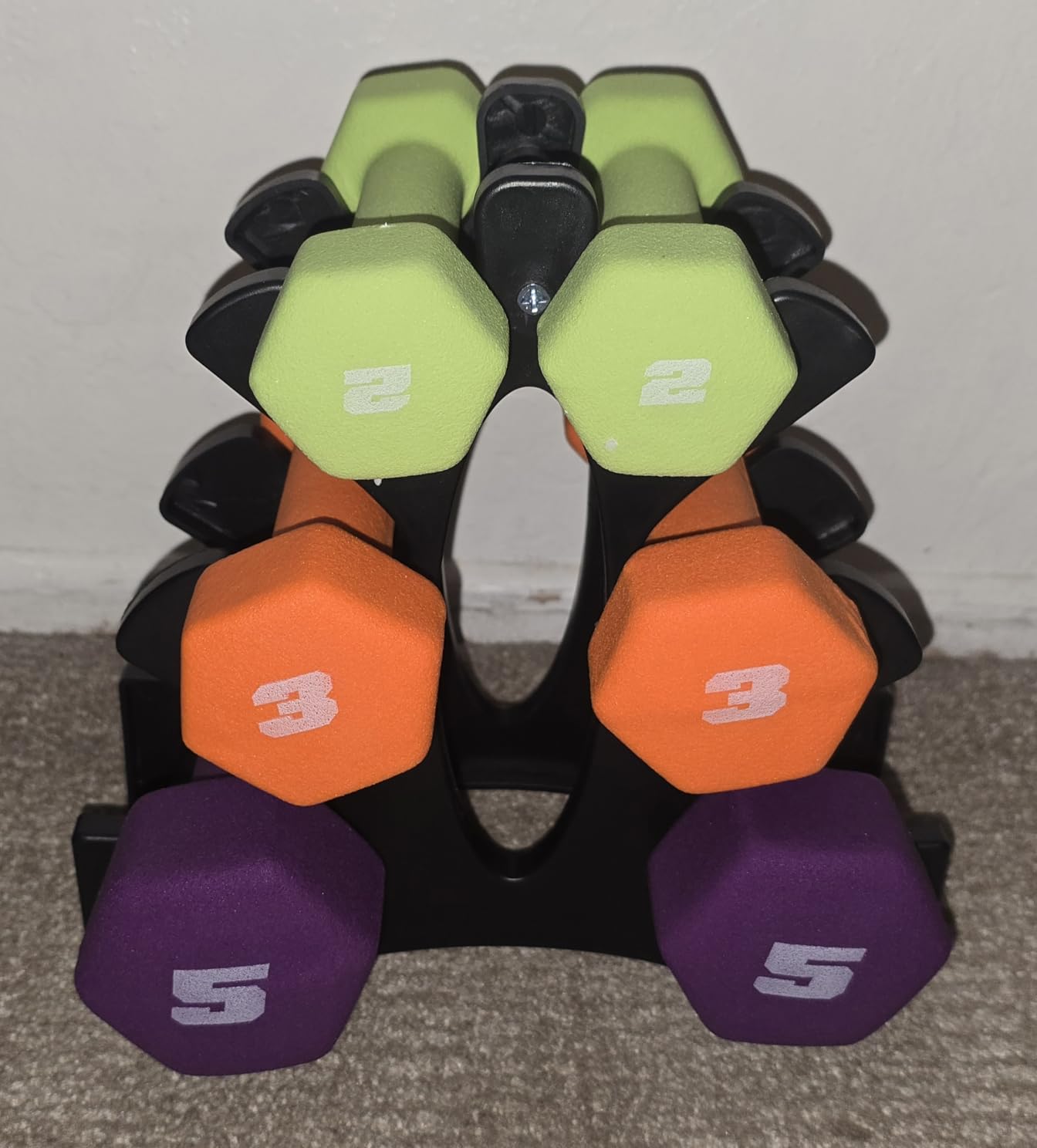 CAP Barbell Neoprene Dumbbell Weights Pairs & Sets | Color Series customer photo 1