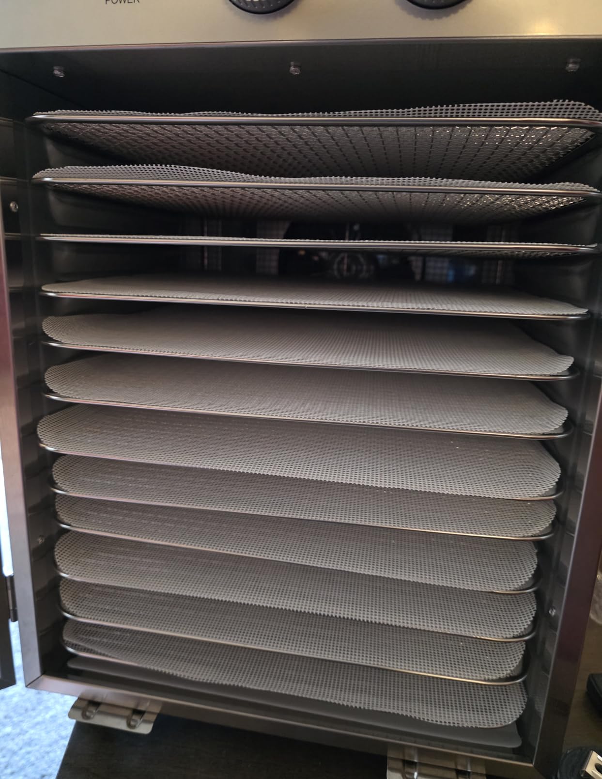 Food Dehydrators Machine with 12 Stainless Steel Trays with Timer Setting Temperature Adjusted 68 ℉ to 194 ℉ Dryer for Herb Fruit Meat Vegetables Mushroom Beef jerky customer photo 2
