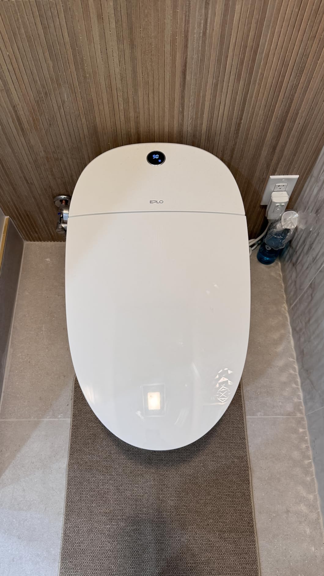 EPLO One Piece Smart Toilet Bidet, Tank&Pump, Foam Shield, Auto Flush E18 | Foot-sensor Flush, Blackout Flush, Elongated Heated Seat, Warm Water Wash, Air Dryer, Modern Japanese Toilet for Bathroom customer photo 2