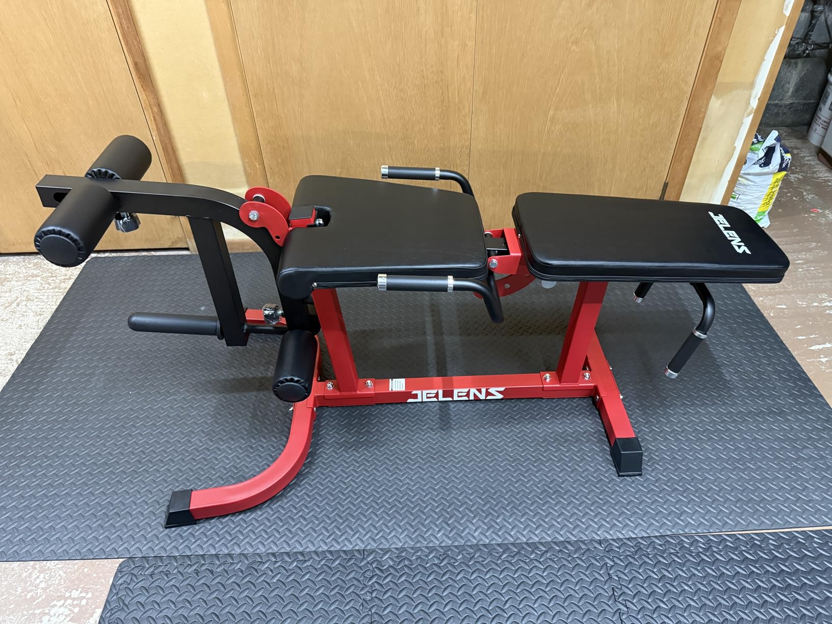 JELENS J10 Leg Extension and Curl Machine, Adjustable Leg Curl Machine for Home Gym, Seated Leg Extension and Lying Curl Machine for Lower Body Workouts customer photo 1