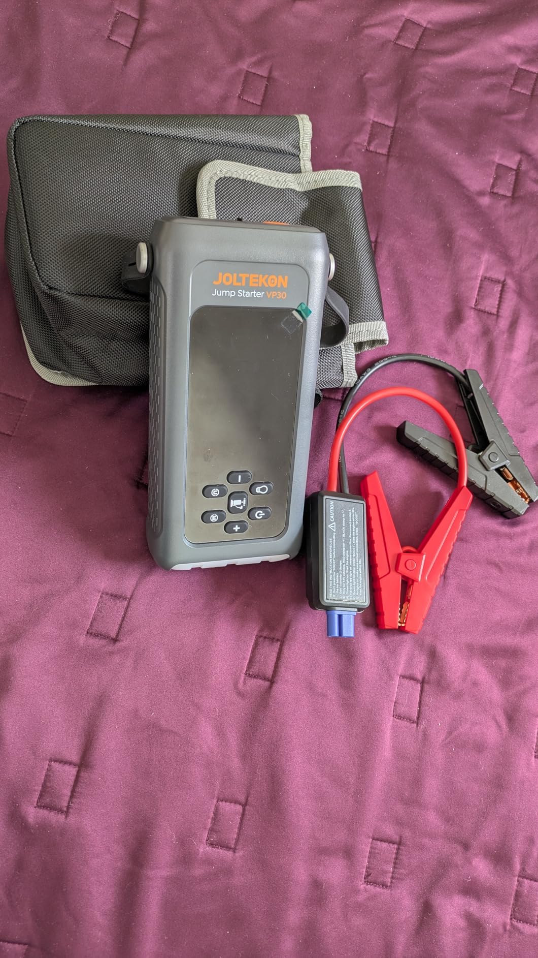 Car Battery Jump Starter with Air Compressor 4500A 150PSI, Car Jumper Starter Portable (9L Gas/8L Diesel), Jump Box Car Battery with Auto-Shutoff Tire Inflator, Jumper Cables and Light customer photo 2