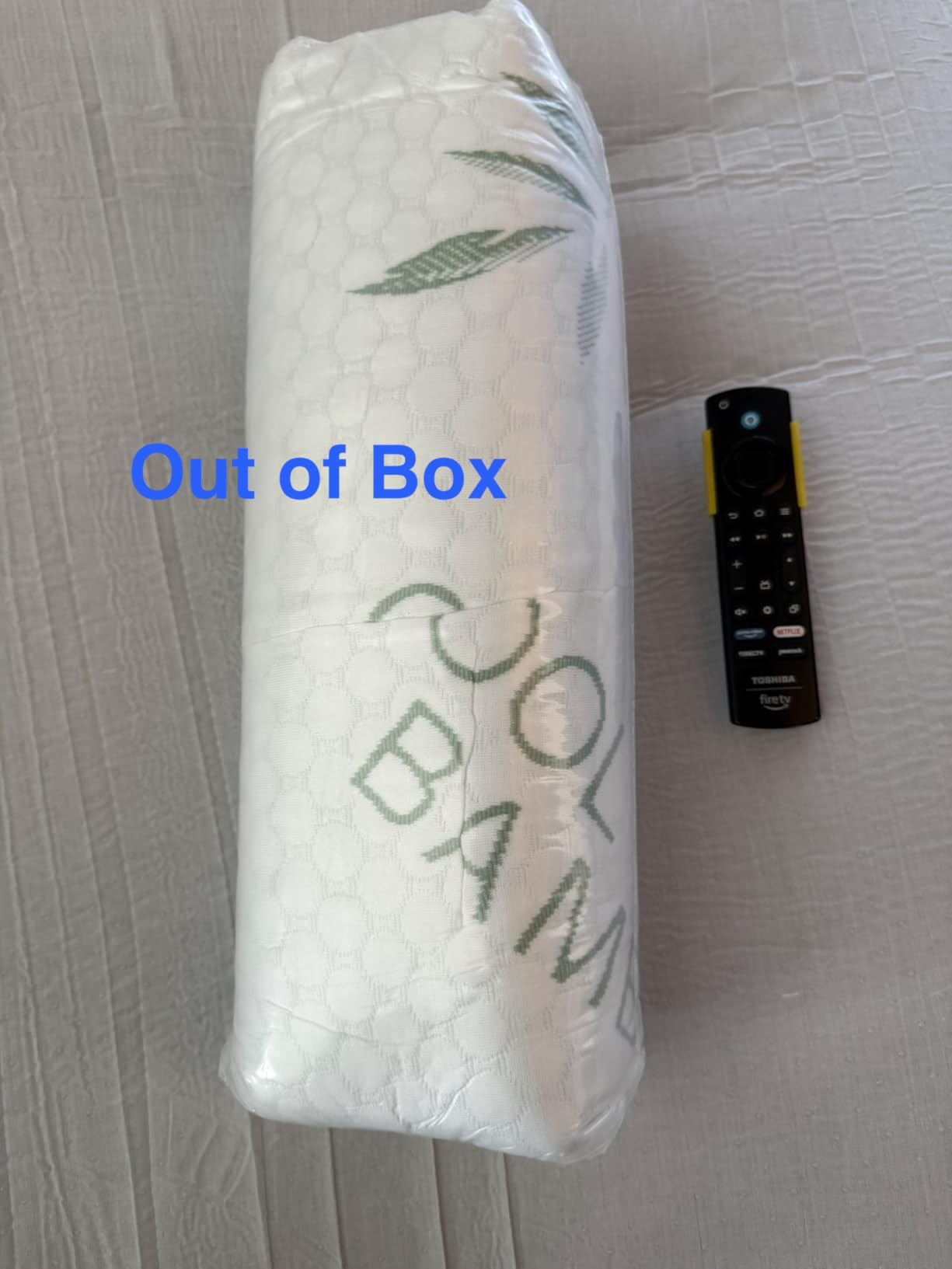 Cooling Pillows, Shredded Memory Foam Pillows Standard Size Set of 2 Adjustable Firm Bamboo Bed Pillows for Hot, Side, Back and Stomach Sleepers customer photo 1