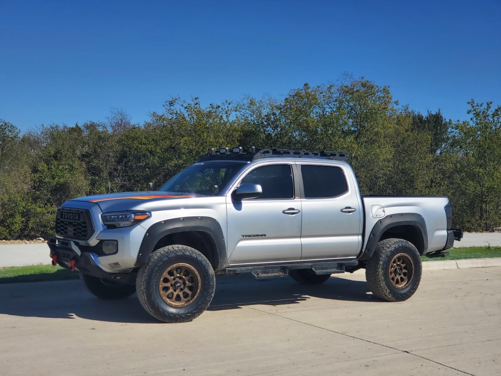 RockTrix RT111 17 Inch Wheel 17x8.5, 6x139.7 6x5.5, +25mm Offset customer photo 2