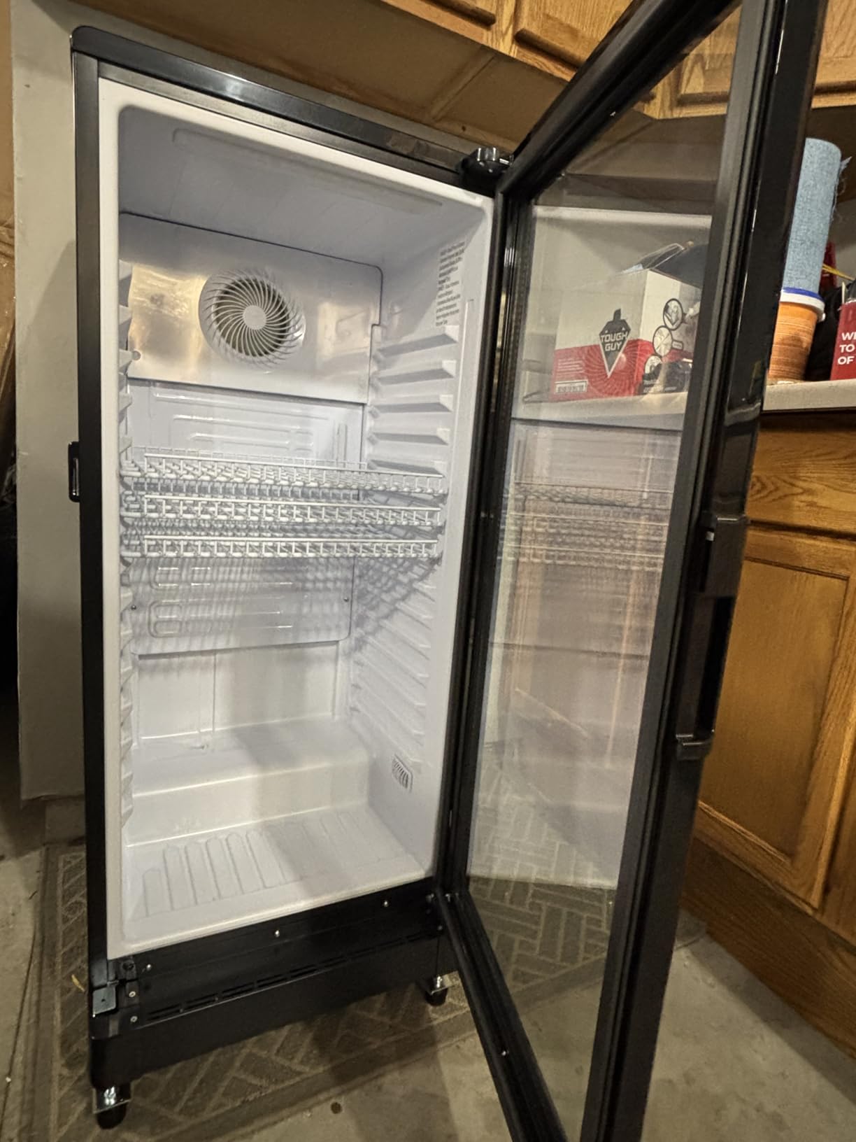 7 Cu.Ft Commercial Beverage Refrigerator with Glass Door | Double-Tempered Glass, Outdoor/Indoor Use, Bar/Office/Restaurant, Energy Efficient, Adjustable Shelving, Secure Lock customer photo 1