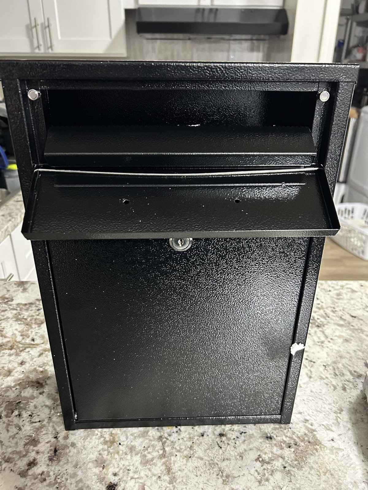 Uniclife Wall Mount Mailbox for Outside, Locking Mailbox with Key Lock customer photo 2