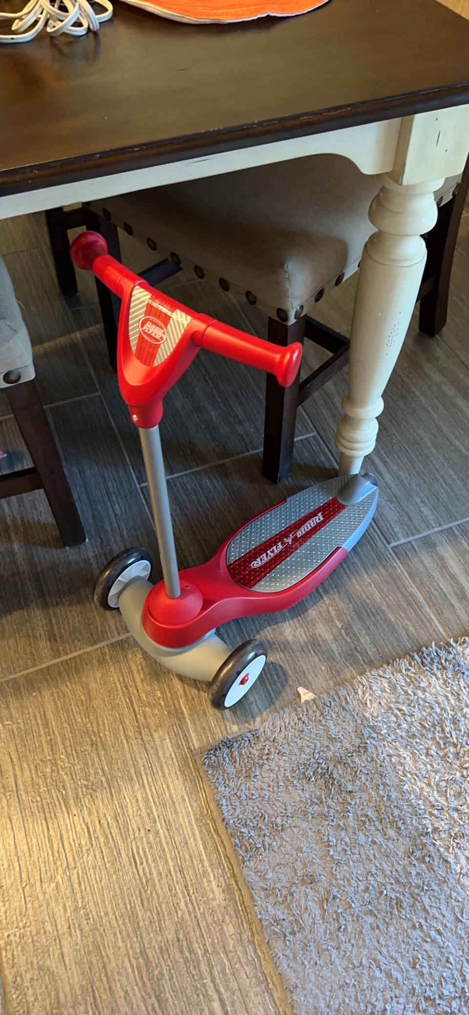 Radio Flyer My 1st Scooter, for Kids 2-5 Years Old, Blue | Extra Wide Base for Balance, 2 Front Wheels for Added Stability, Easy to Use Foot Brake, (Amazon Exclusive) customer photo 1