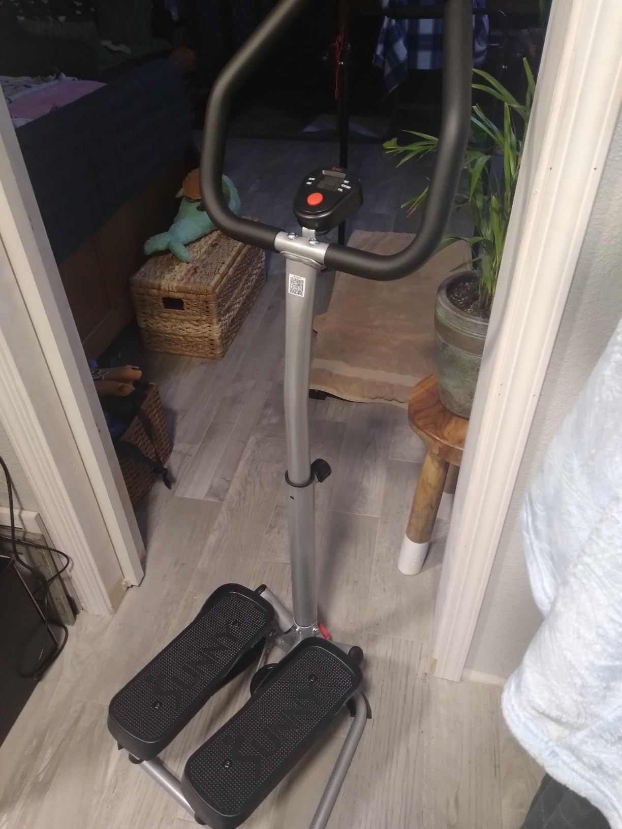 Sunny Health & Fitness Climbing Stair Stepper for Home Gym | SunnyFit App Connection, Long Stride Length, Home Gym Exercise, Compact Foldable, Leg and Glute Training customer photo 2