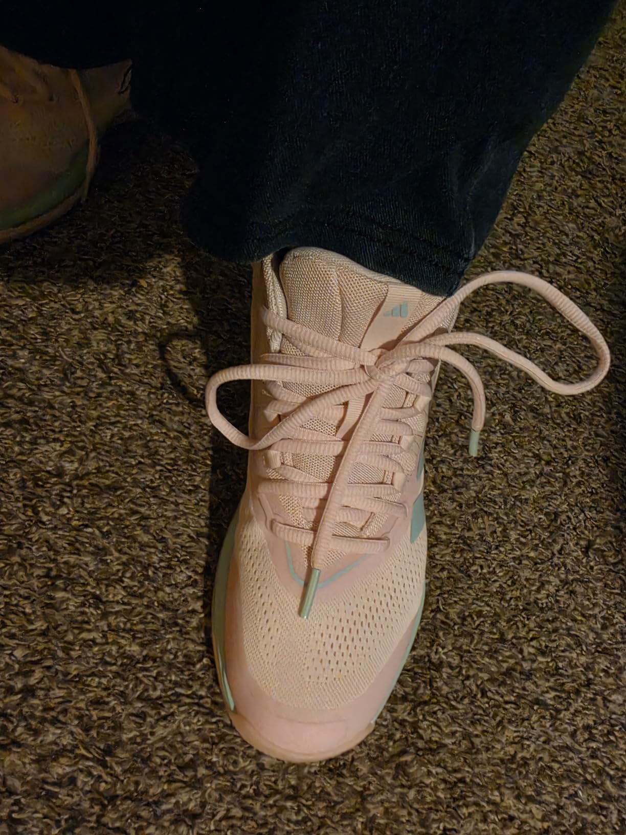 adidas Womens Crazyflight 7 Sneakers Shoes - Pink customer photo 1