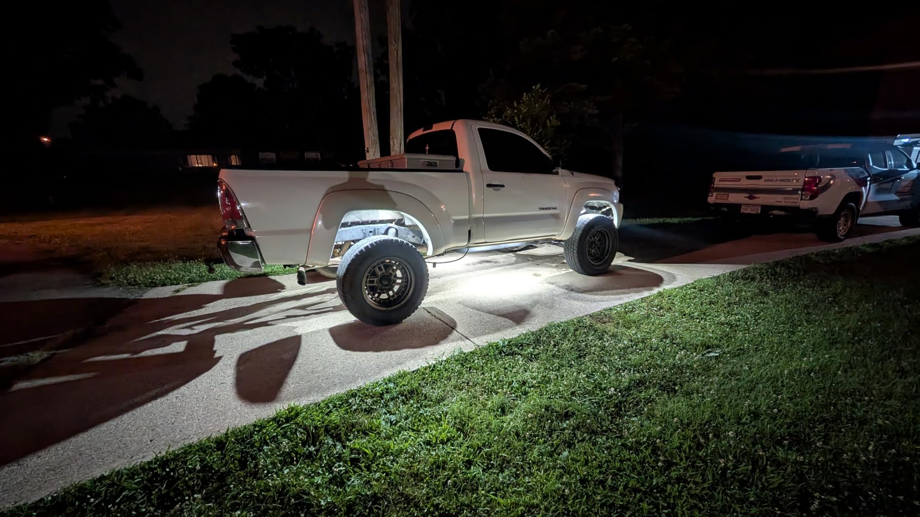 White Rock Lights, LEDMIRCY R6 LED Pure White Rock Lights 12PCS with Rocker Switch Wire Harness Kit for Trucks UTV Off Road Boat ATV Luces para Carro Super Bright High Power Light Waterproof Shockproof customer photo 1