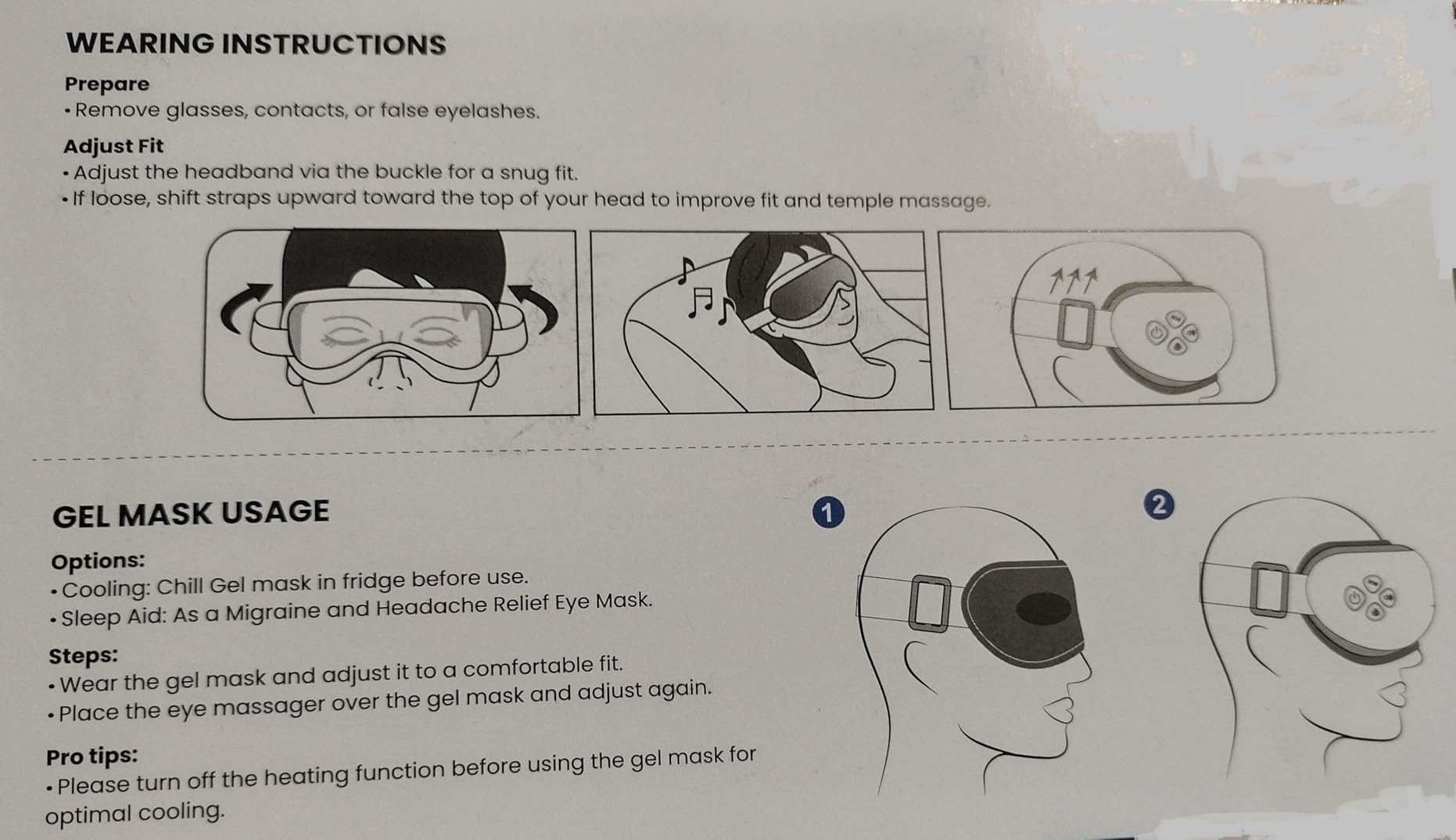 BOB AND BRAD Eye Massager with Heat and Cooling, FSA-HSA Eligible, EyeOasis 3 Heated Eye Massager Mask for Dry Eyes, Migraines, Headaches Relief, Reduce Strain, Improve Sleeping, Birthday Gift for Her customer photo 1
