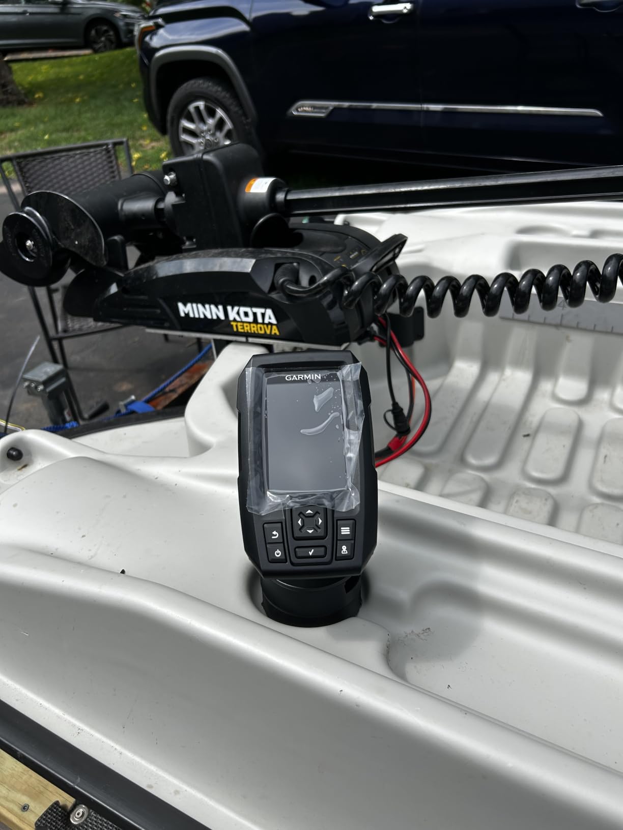 Pelican - Bass Raider 10E Angler Fishing Boat - Ram-X™ Material - Ergo360 Seating System - Light Grey - 10.2 ft customer photo 2