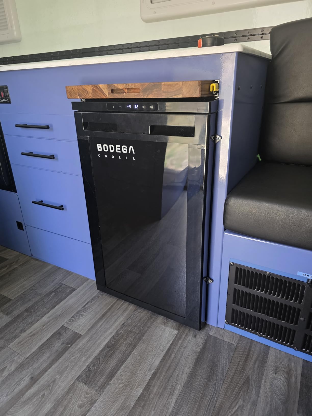 BODEGACOOLER 12 Volt RV Refrigerator, 2.82cu.ft RV Fridge with APP Control | 80L RV Fridge with Freezer, Portable Compressor Cooler, -4 to 68, 12/24V DC for Boat, Yacht, Caravan, Truck, Camping customer photo 1