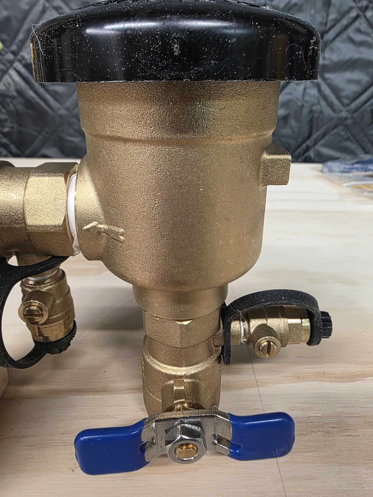 1 Inch Backflow Preventer, Pressure Vacuum Breaker Assembly, Heavy Duty Brass Sprinkler Backflow Valve for Lawn Irrigation System, Garden Water Line, Outdoor Anti-Siphon Protection, Max 400 PSI customer photo 2