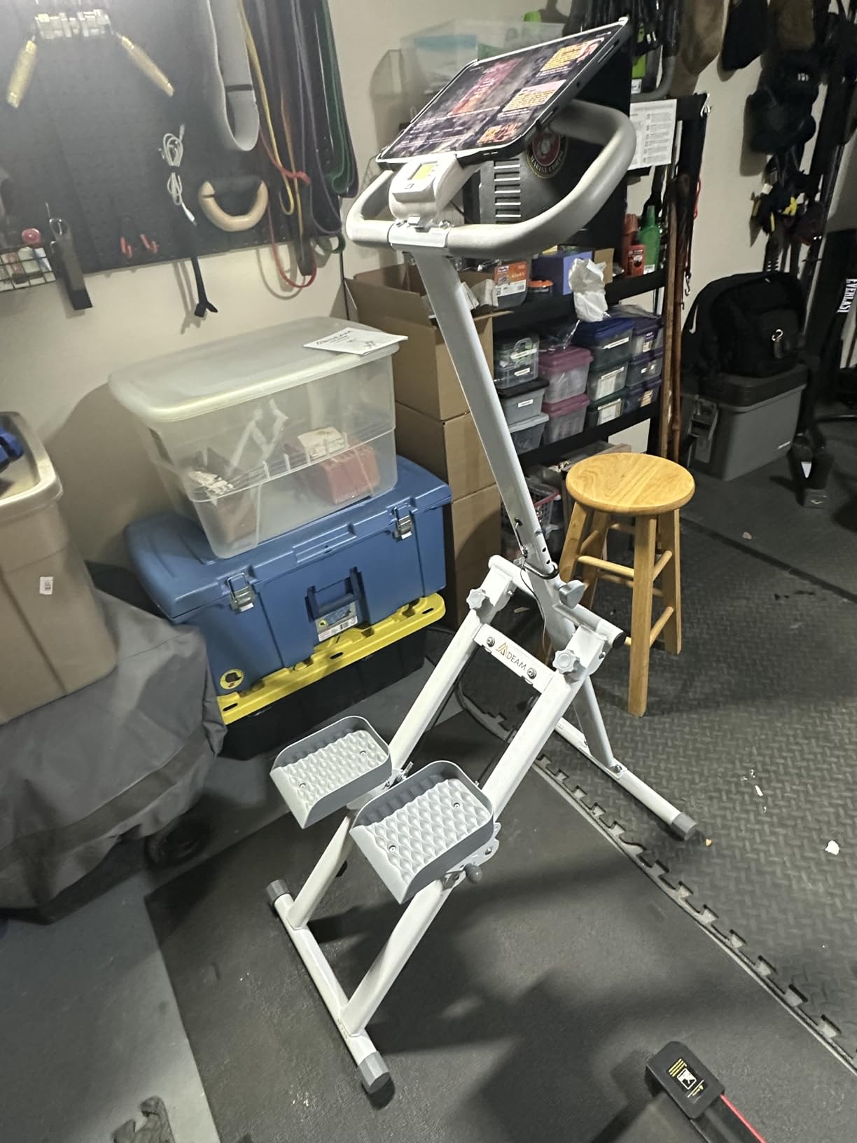 Mdeam Stair Stepper for Home, Folding Stair Climber for Full-Body Workout customer photo 2